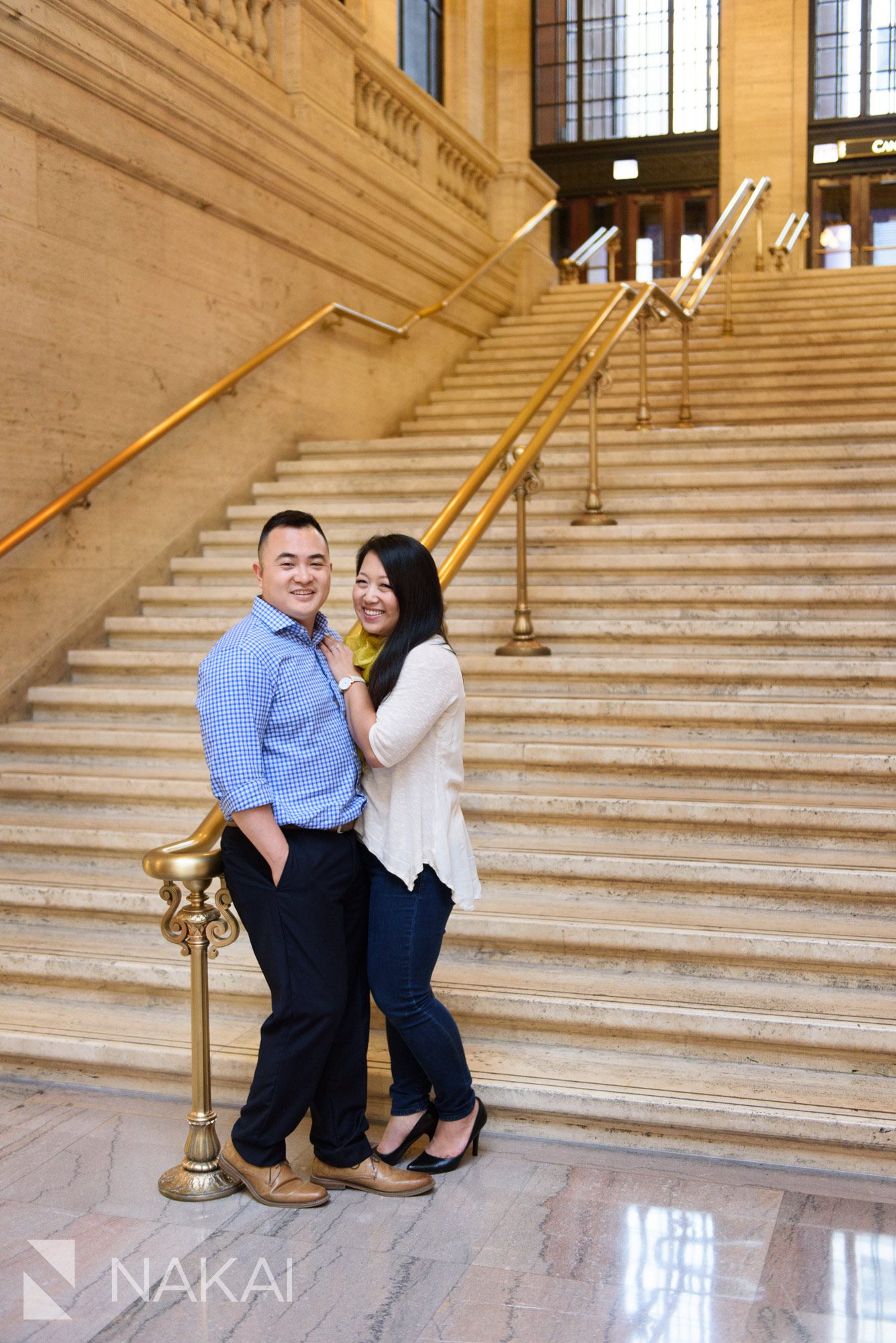 chicago engagement ideas union station photographers