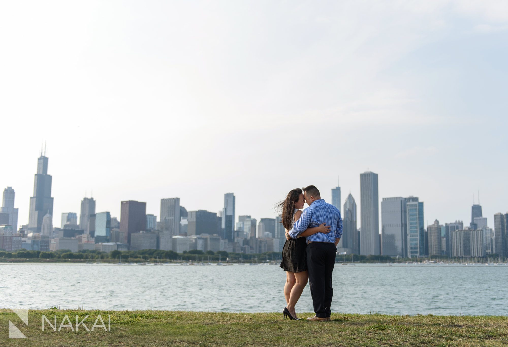 chicago engagement ideas Adler planetarium photographers