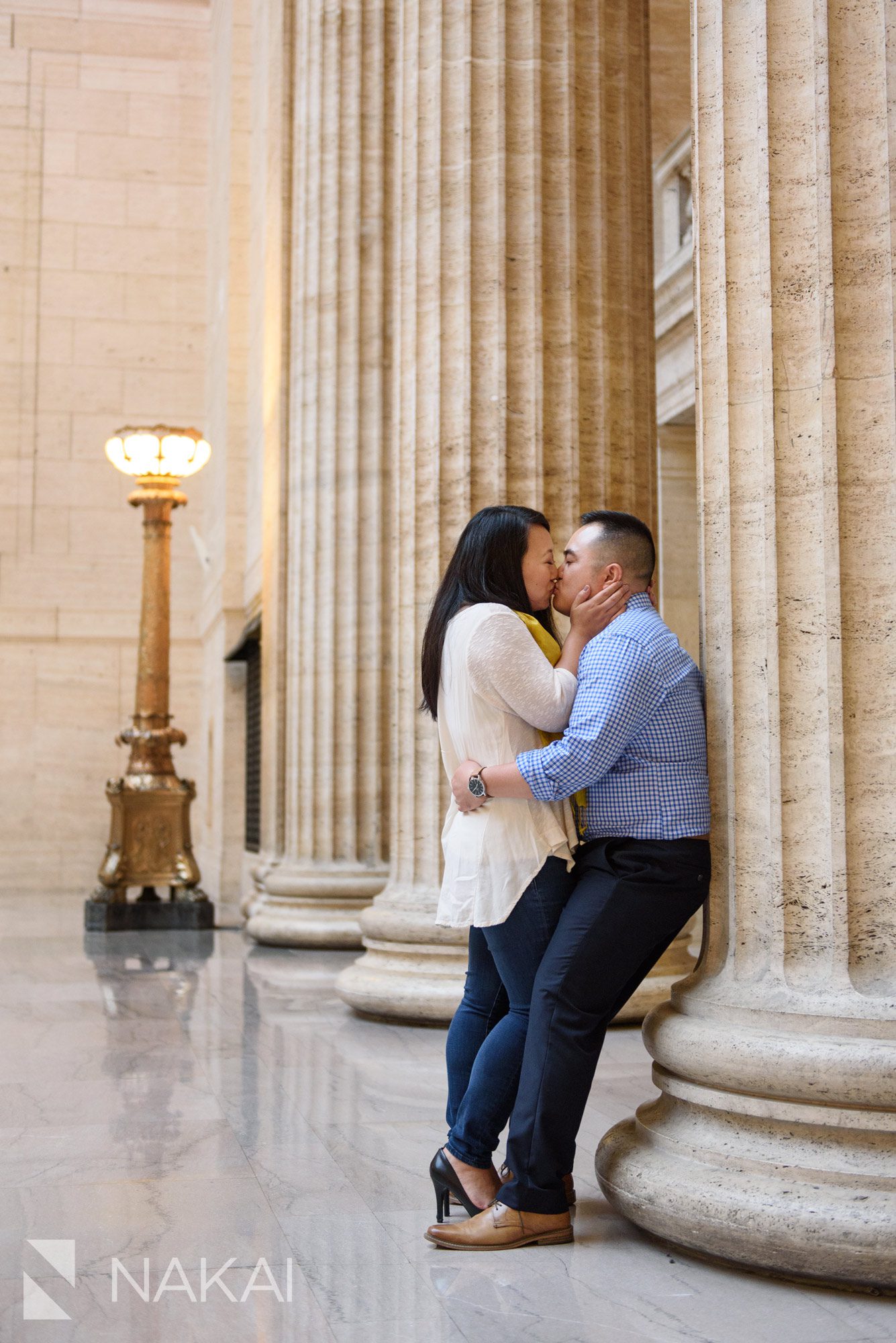 chicago engagement photographers ideas union station