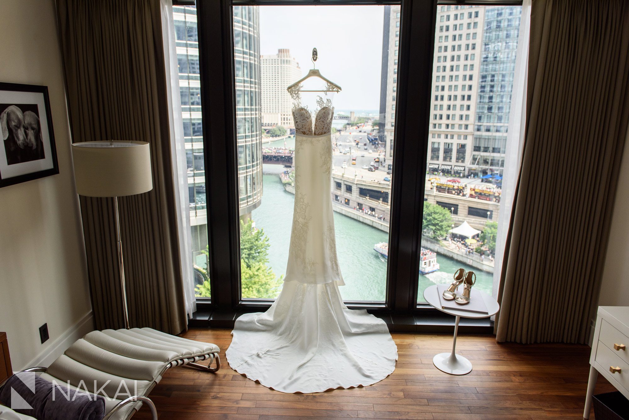 Chicago luxury wedding details photos dress