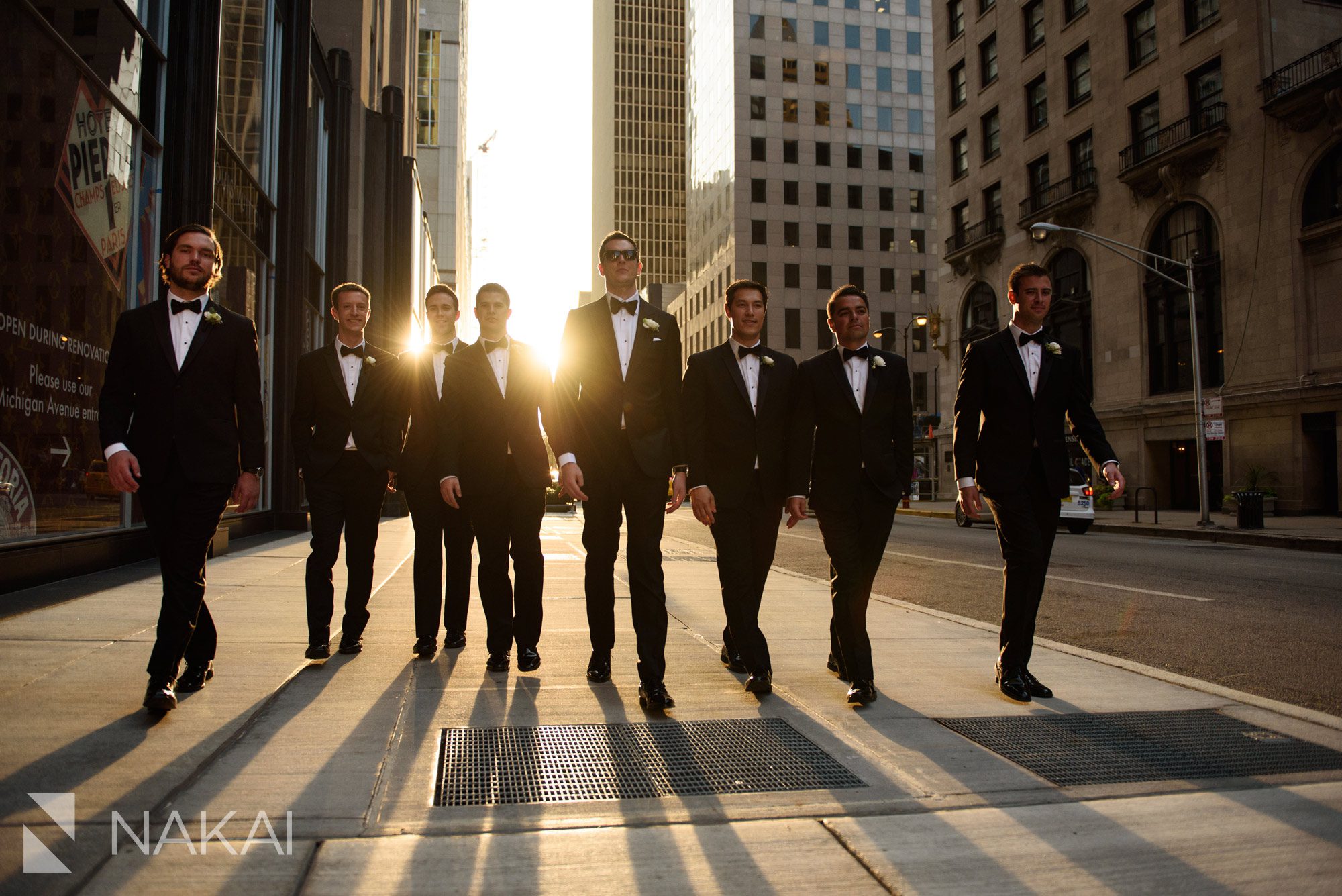 chicago Michigan avenue wedding photographers