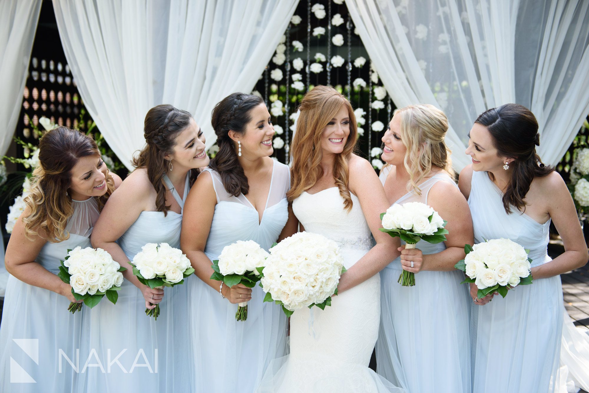 the American club Kohler wedding photos bridesmaids