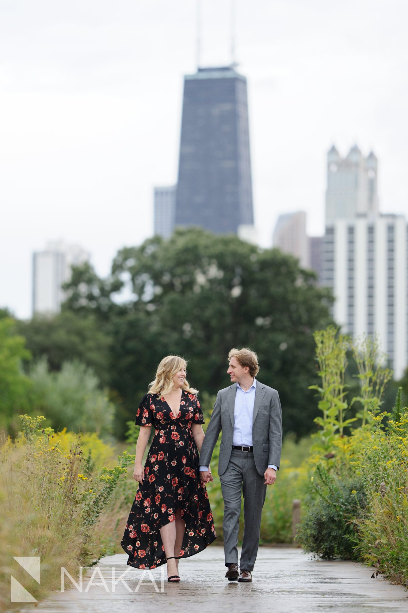 Chicago engagement locations photos