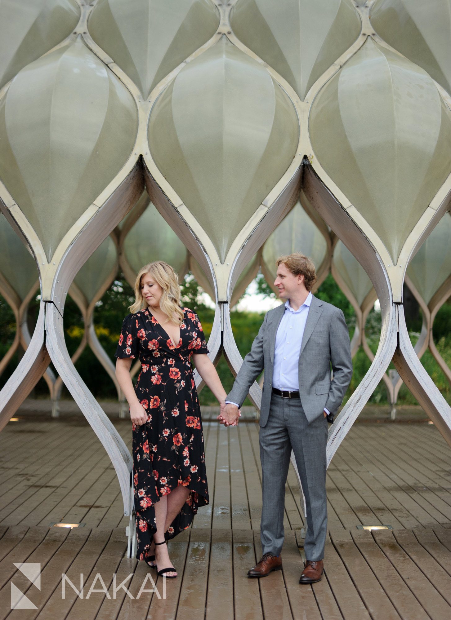 Chicago engagement nature Lincoln park