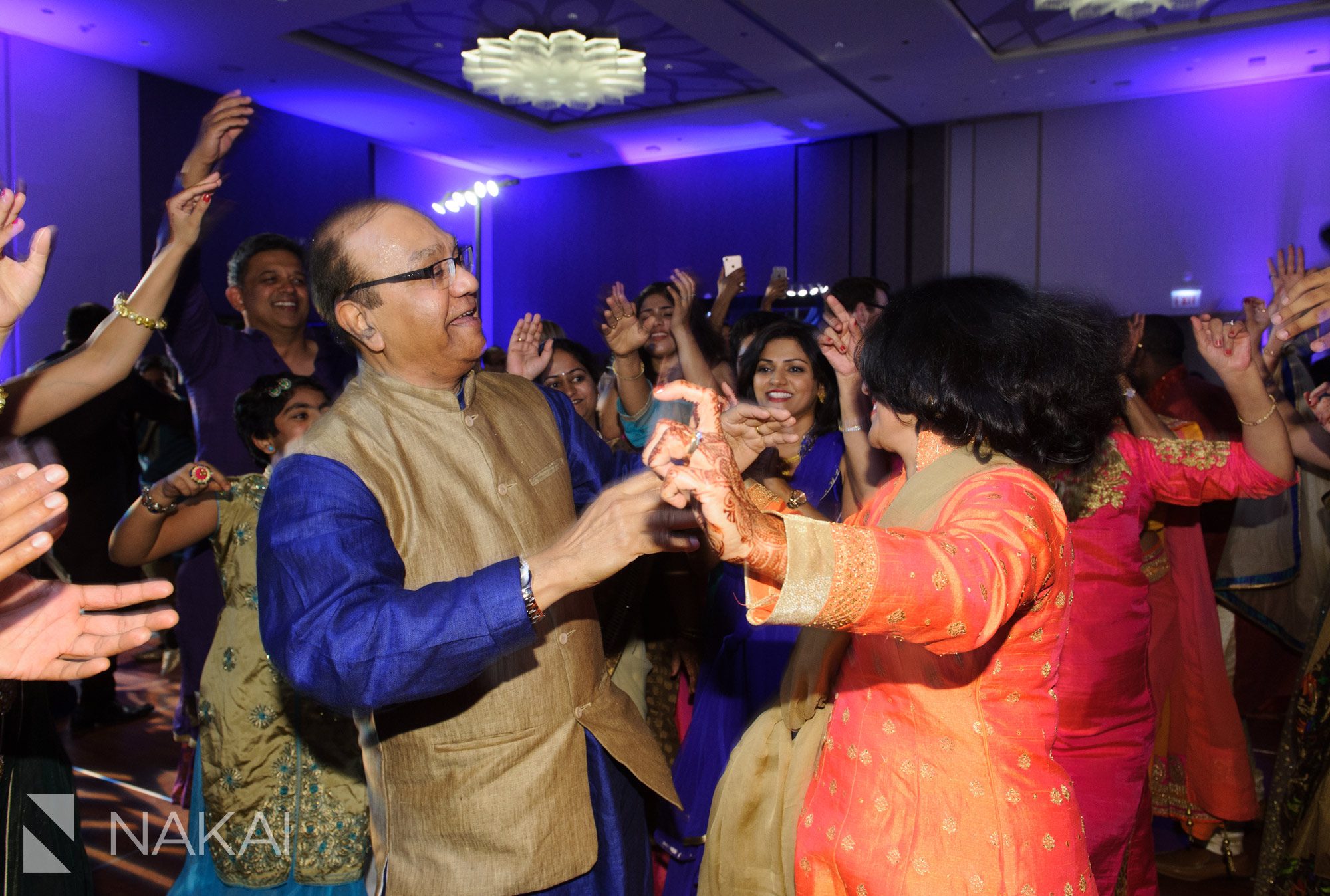 chicago loews sangeet indian wedding photos 