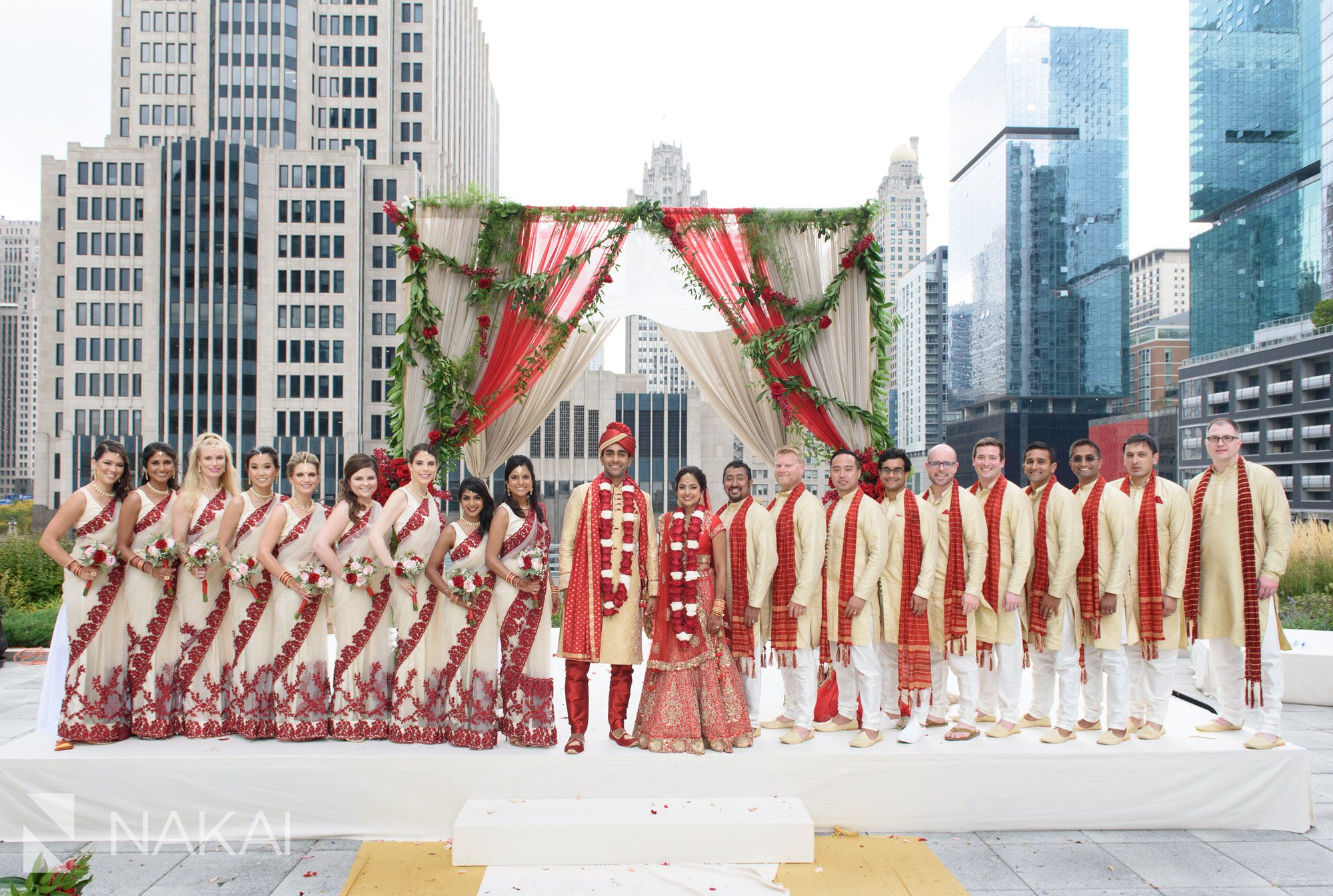 indian hindu chicago wedding pictures loews hotel 