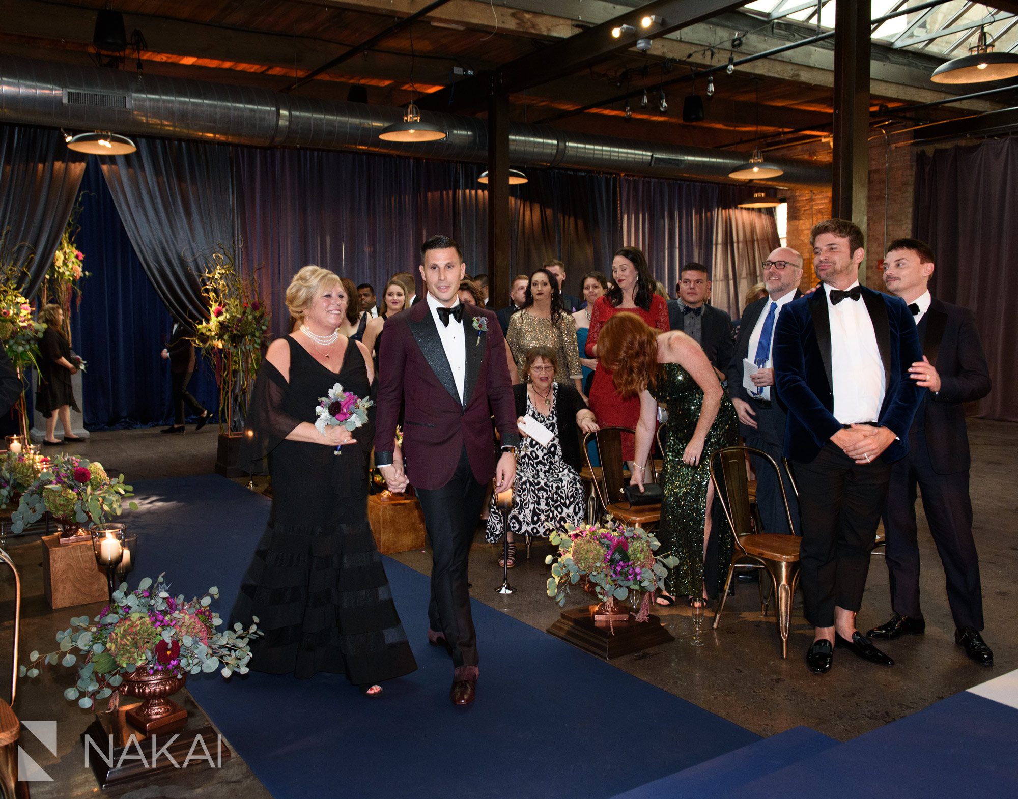 Morgan mfg Chicago wedding ceremony photos