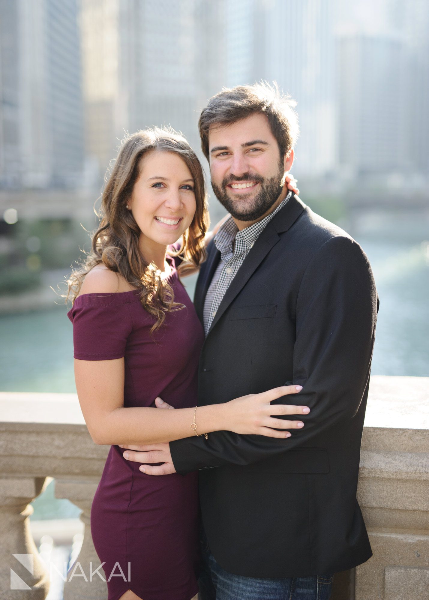 riverwalk chicago engagement pictures