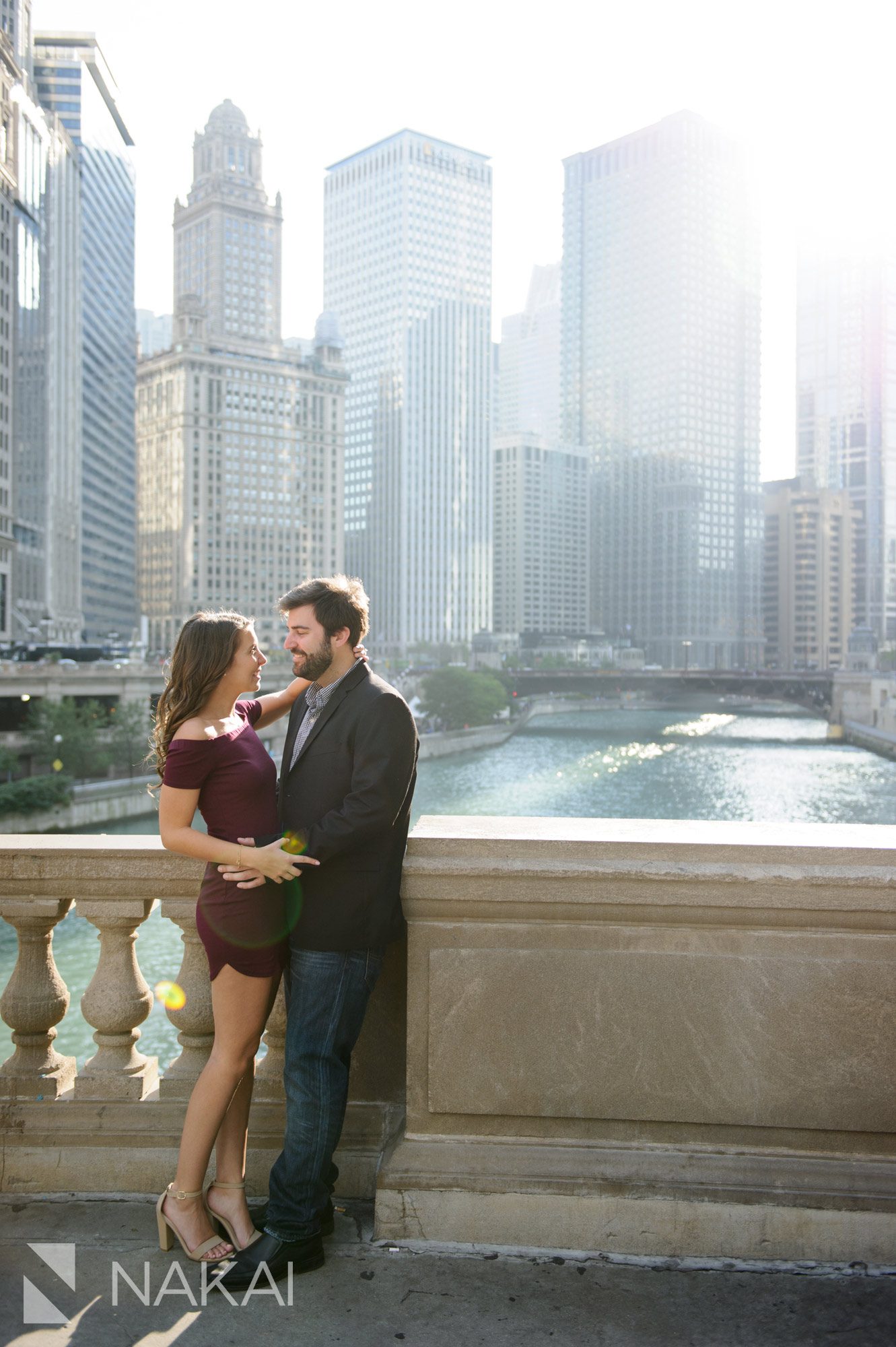 riverwalk chicago engagement photographer