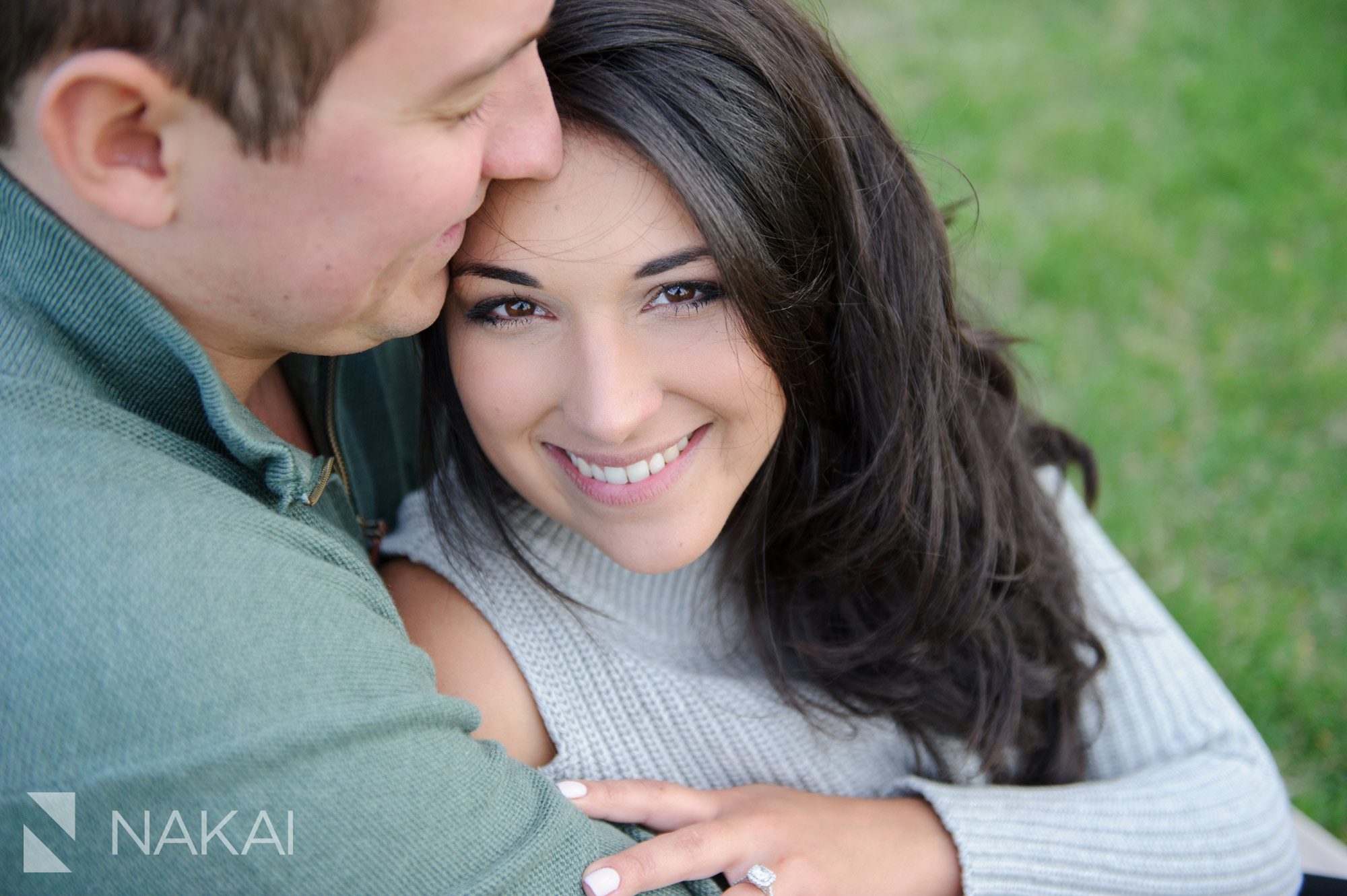 olive park engagement photos