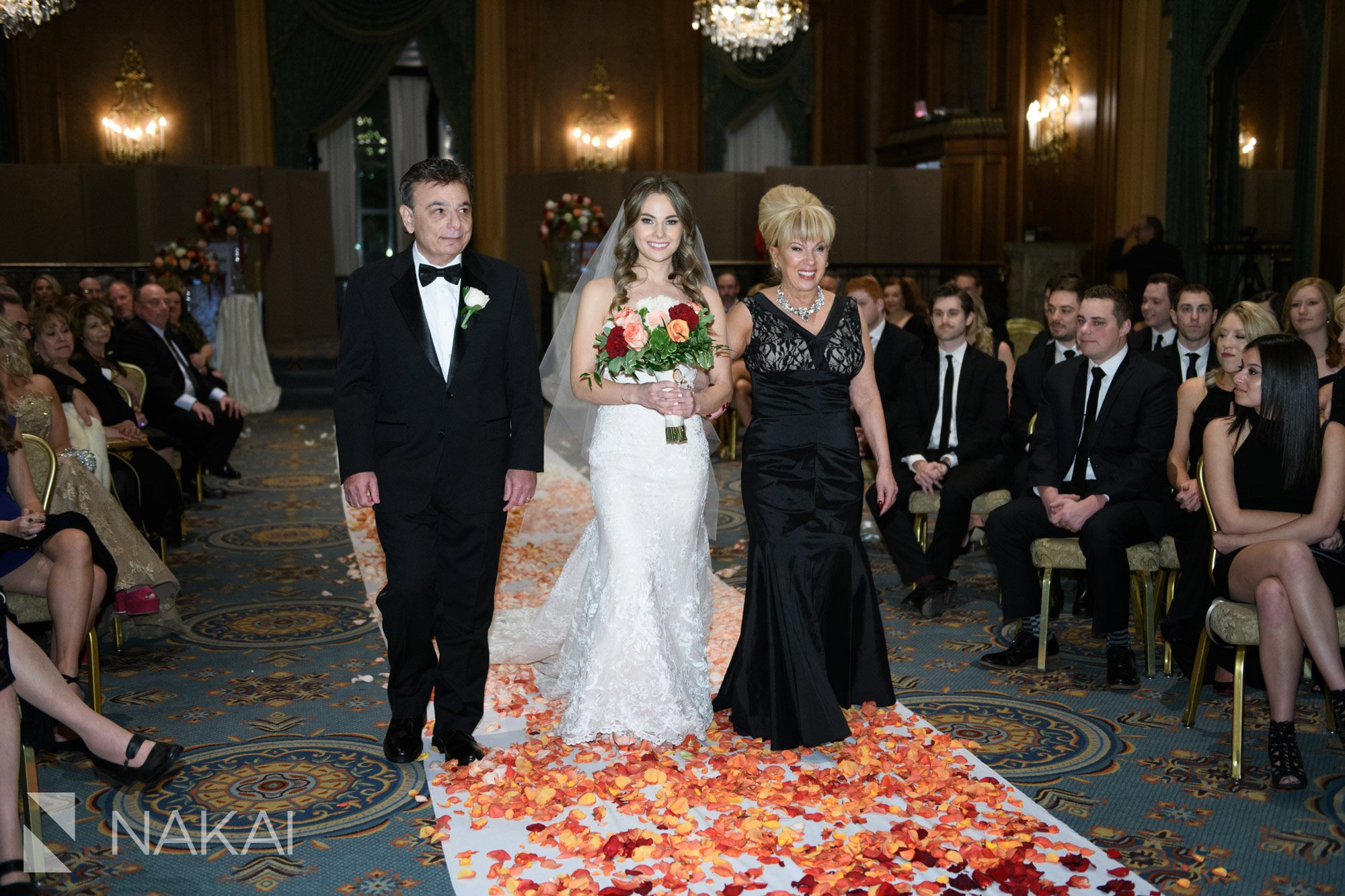 chicago intercontinental wedding photographer ceremony