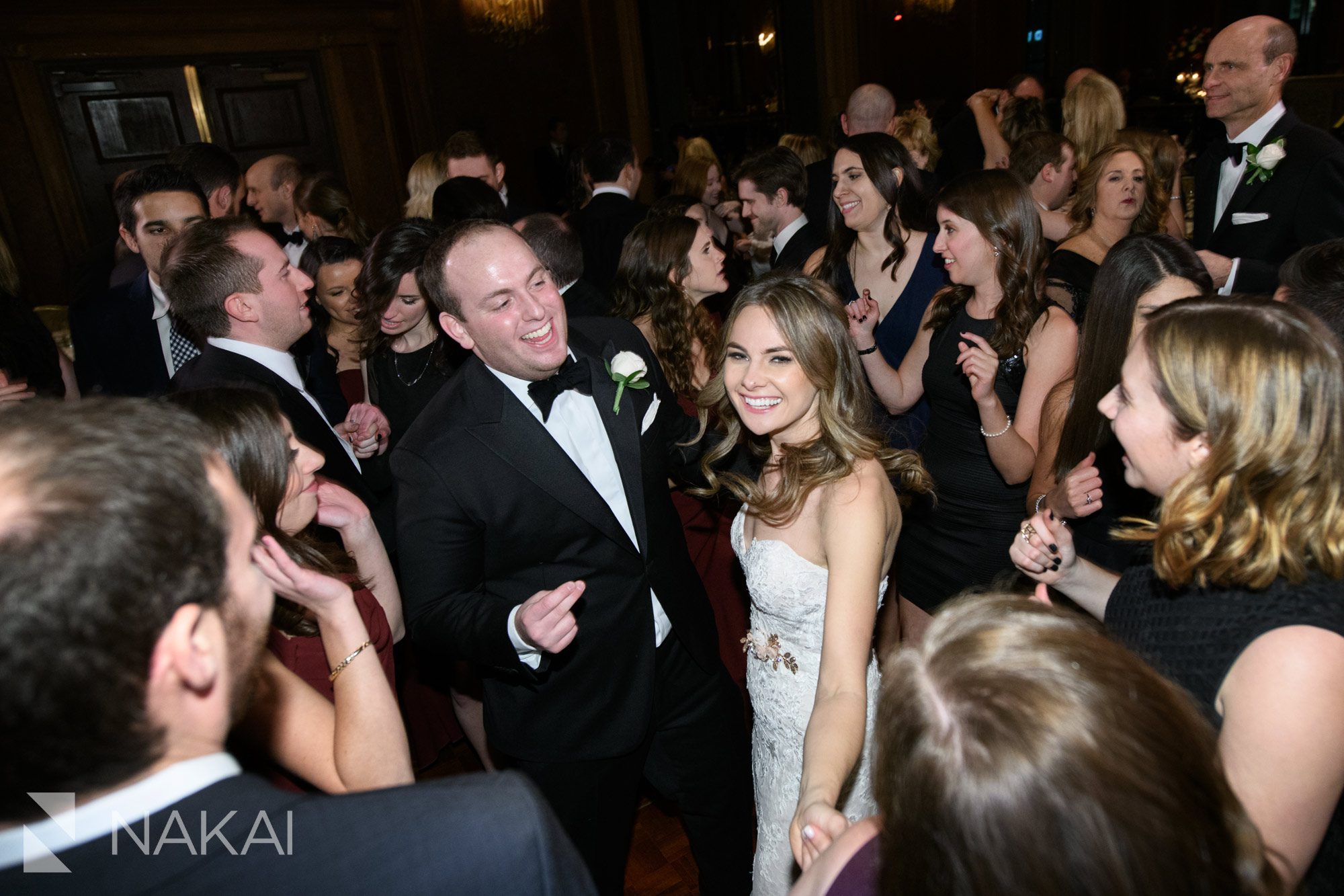 chicago intercontinental magnificent mile wedding reception photos