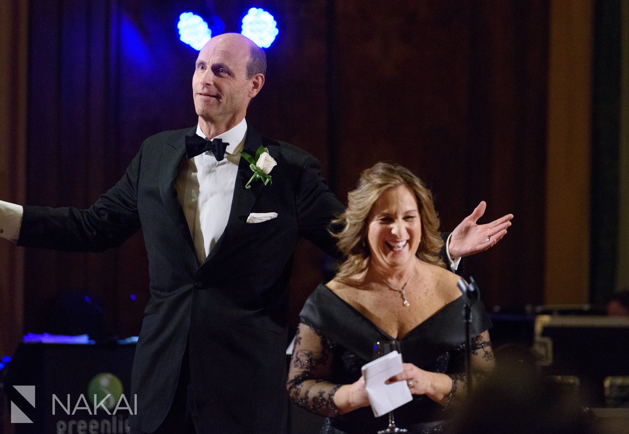chicago intercontinental magnificent mile wedding reception pictures