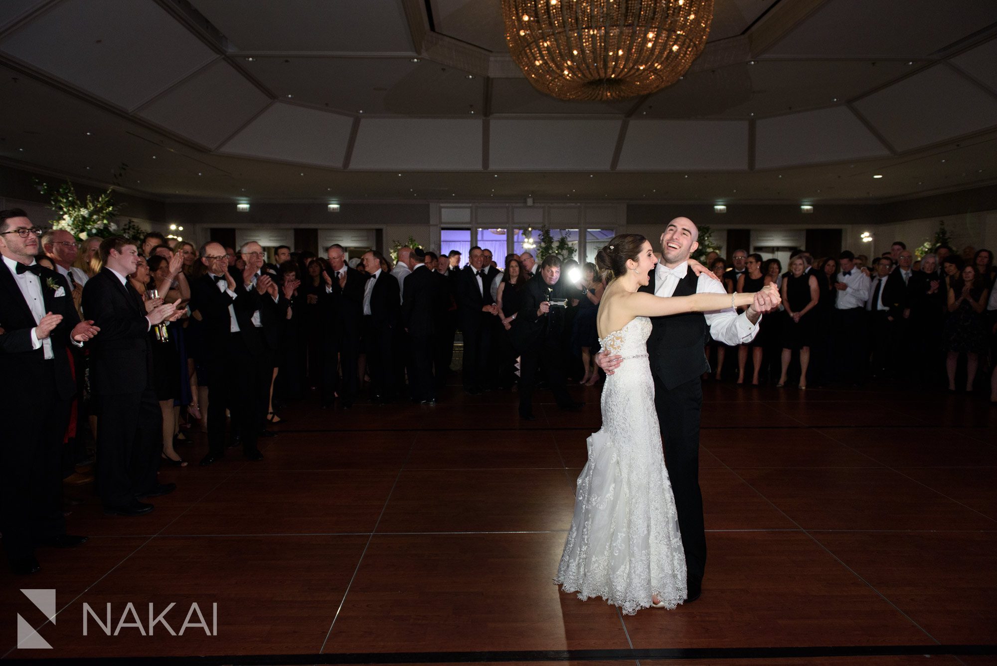 Chicago fairmont wedding photographer reception