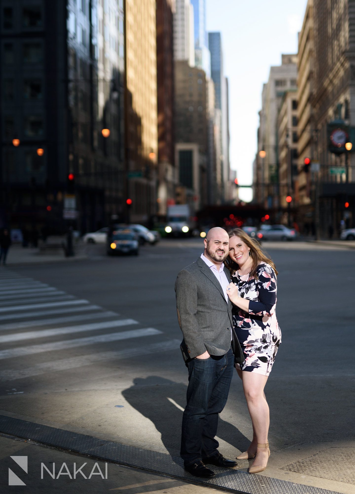 Chicago engagement pic