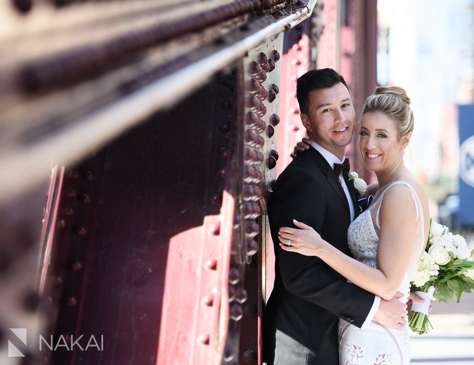 Lasalle st wedding photographer Chicago bridge bride groom