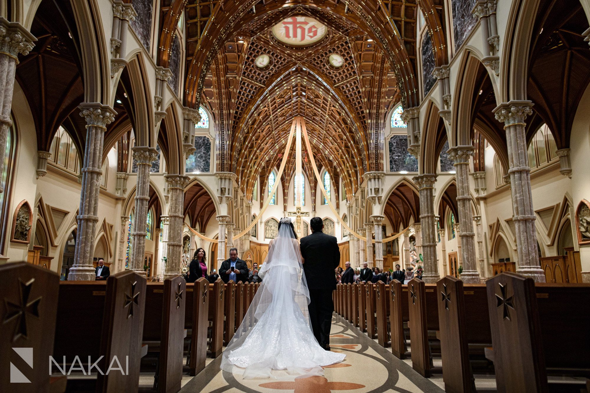holy name cathedral wedding photos