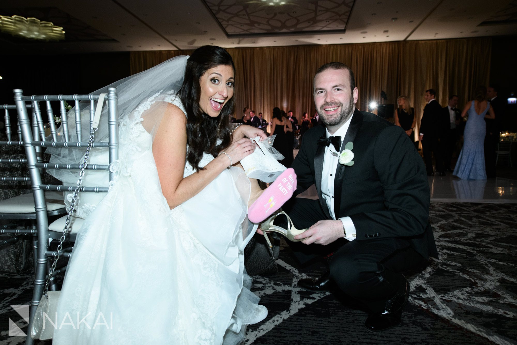 Loews downtown Chicago wedding reception pictures 