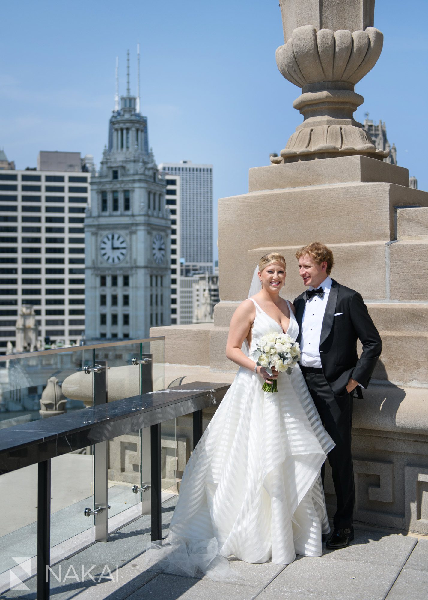 best londonhouse Chicago wedding photographers rooftop