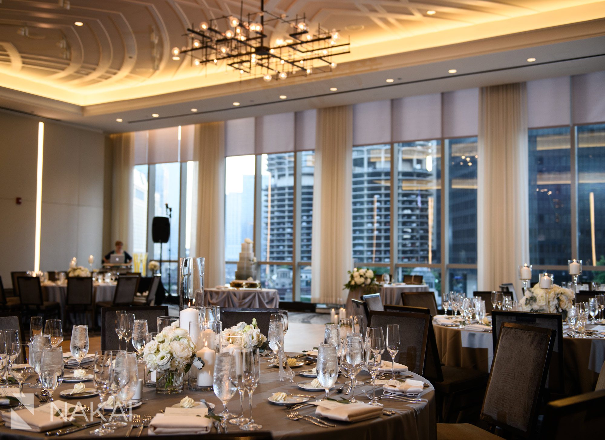 londonhouse Chicago wedding photographers reception room