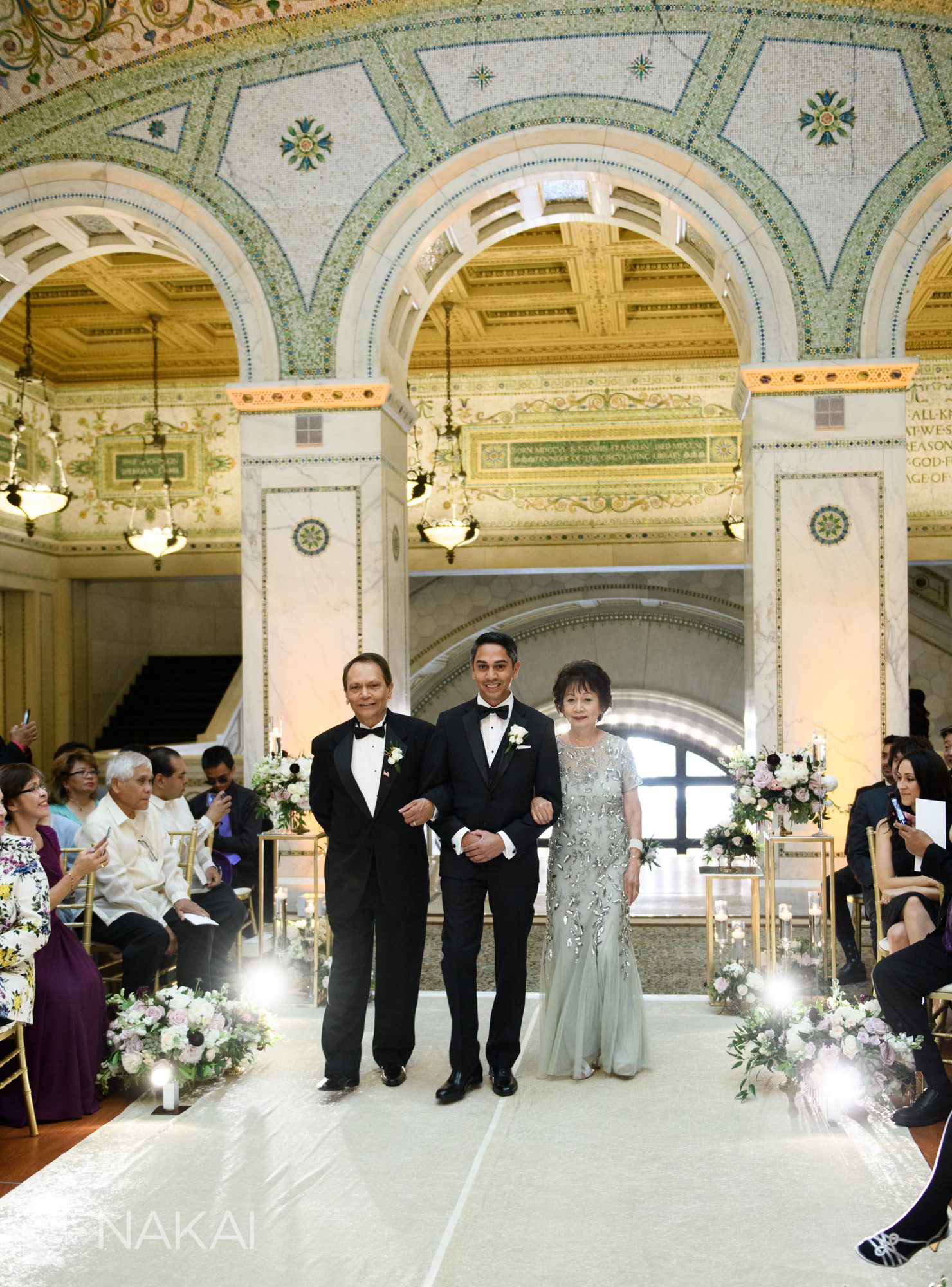 Chicago cultural wedding ceremony photographer groom