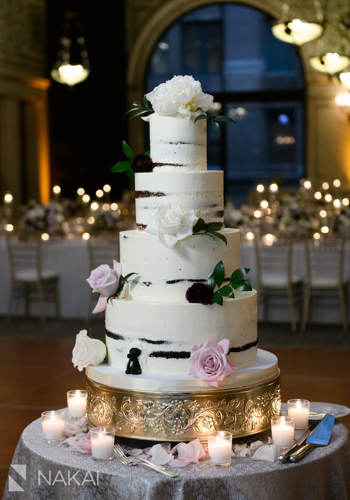Chicago cultural wedding pictures reception cake