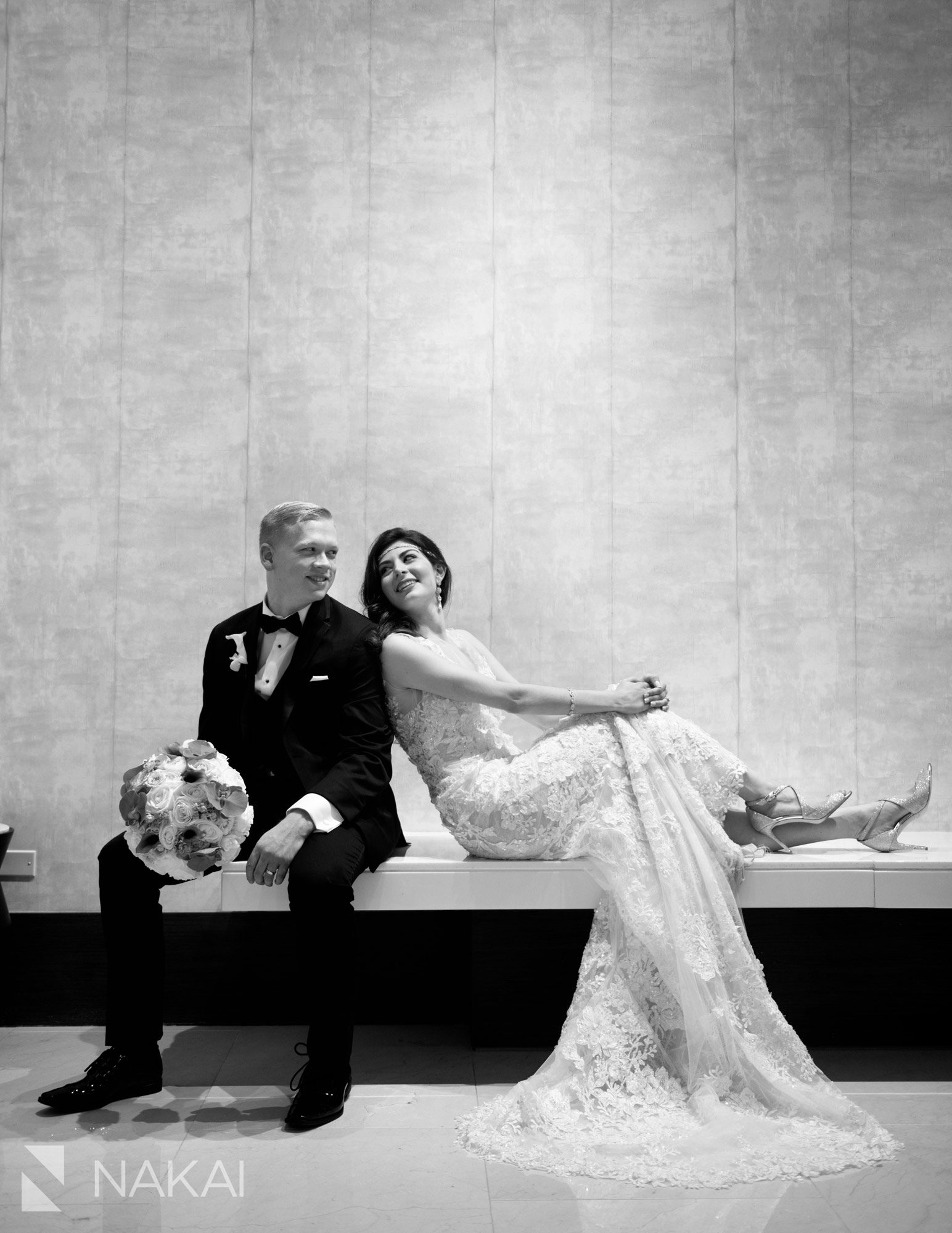 chicago loews o'hare wedding photographer bride groom