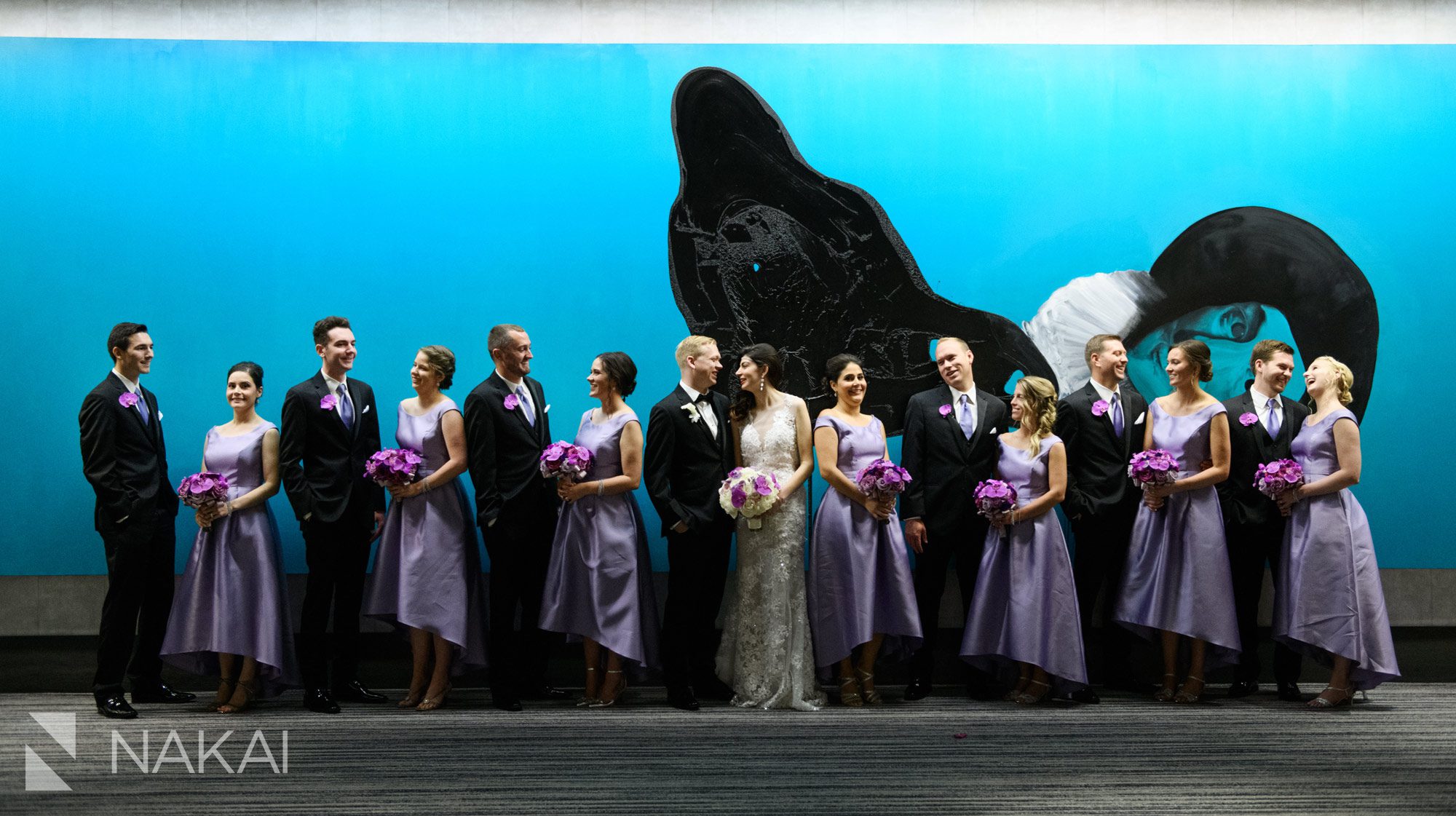 chicago loews o'hare wedding photographer bridal party