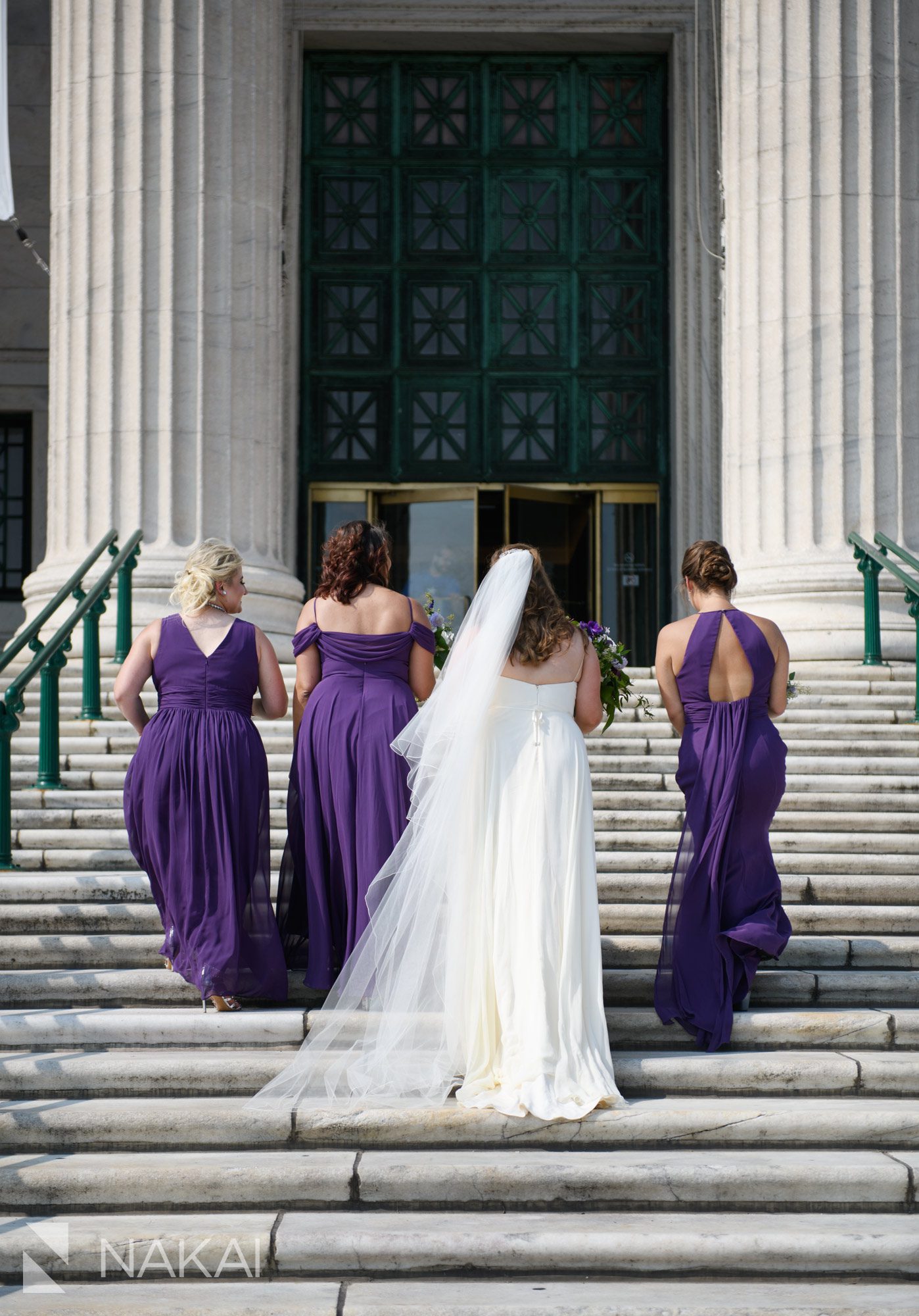 field museum wedding photographer bridal party