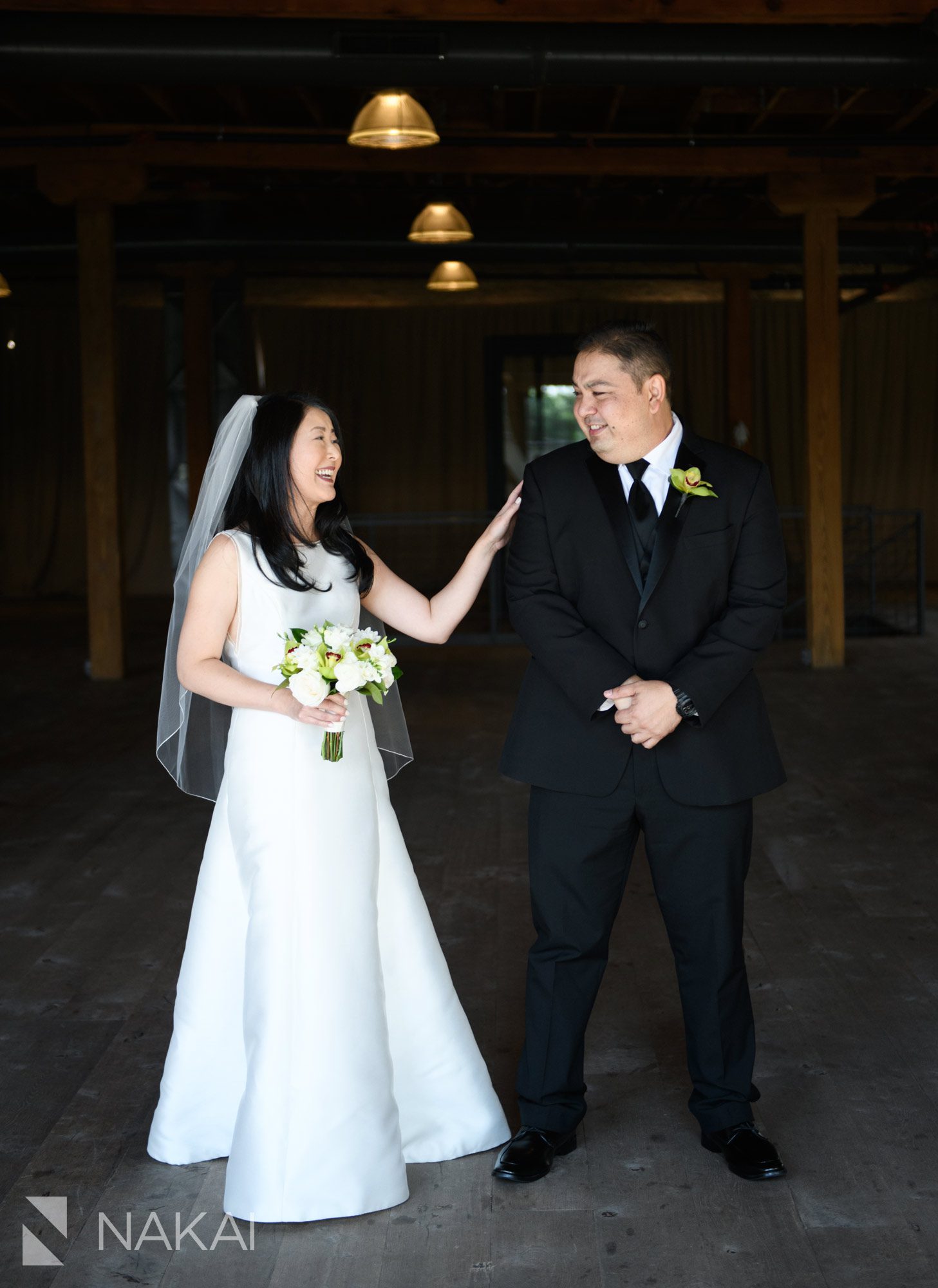 artifact Chicago wedding picture bride groom loft