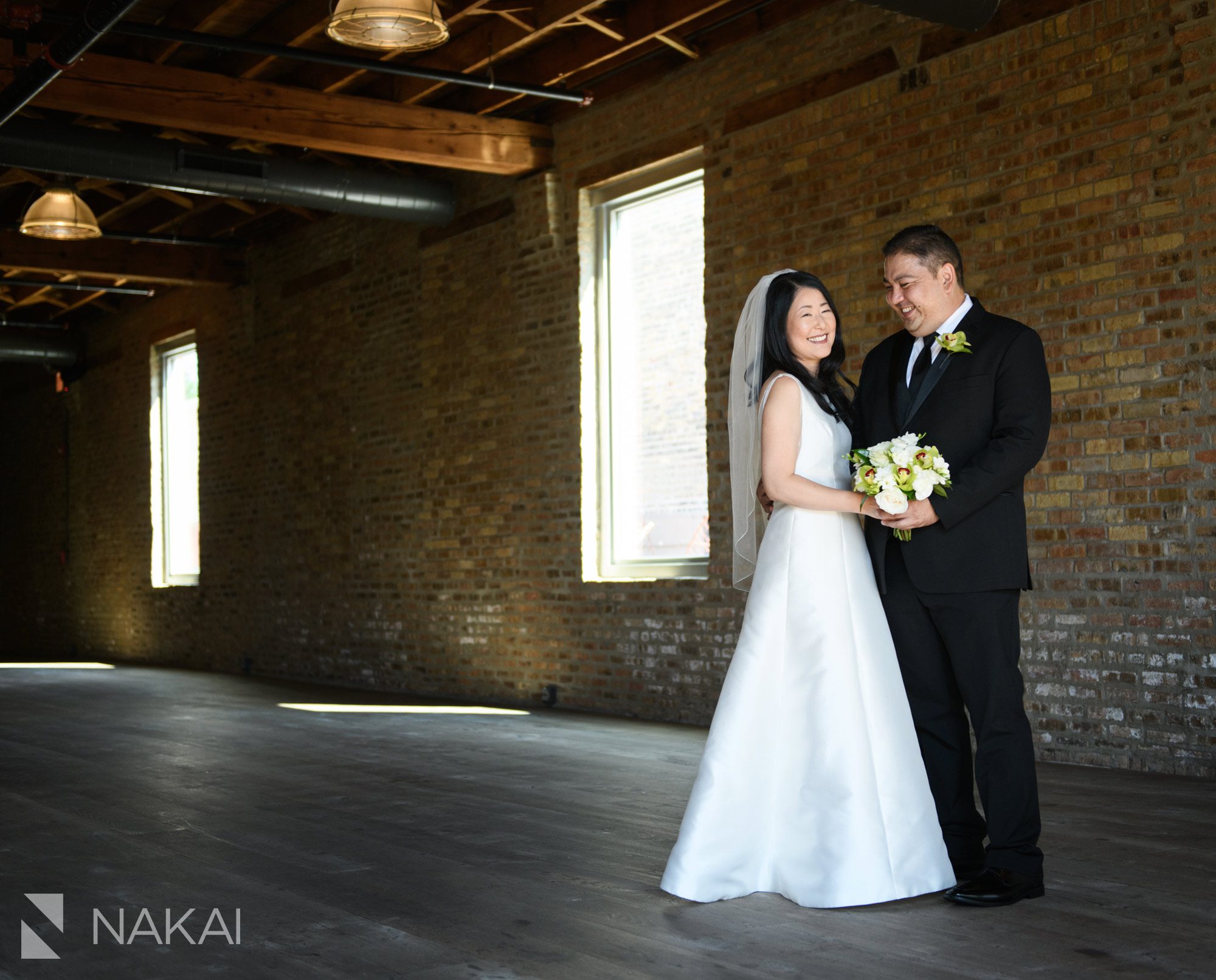 artifact Chicago wedding photography bride groom loft