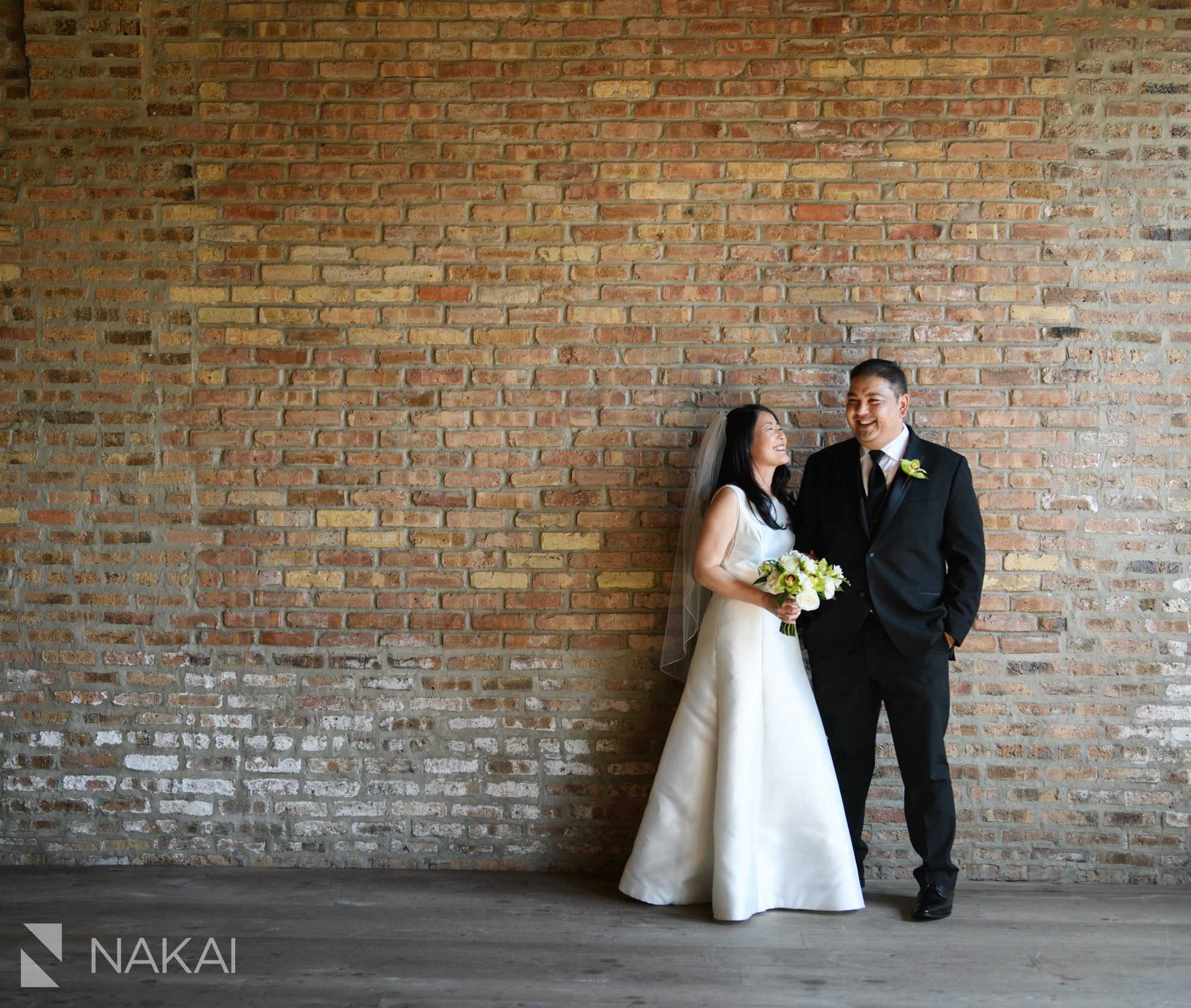 artifact Chicago wedding photo bride groom loft