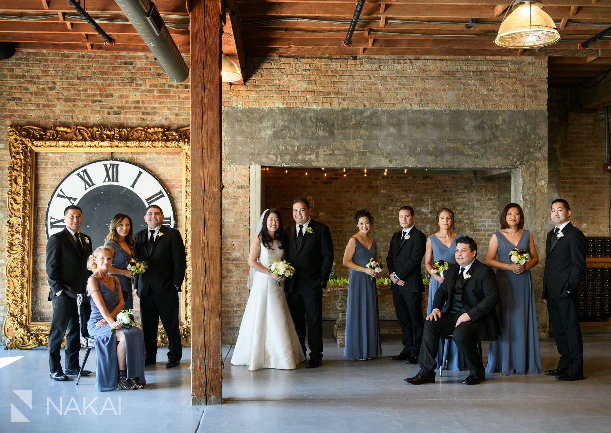artifact events Chicago wedding photo bridal party