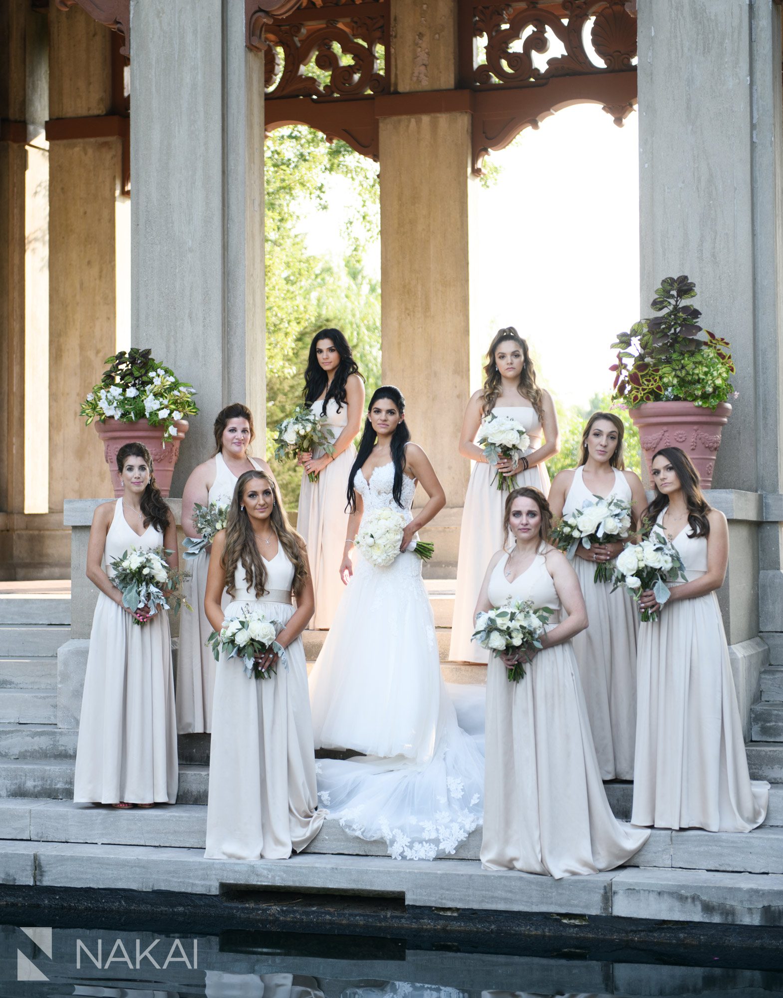 armour house wedding photographer bridal party