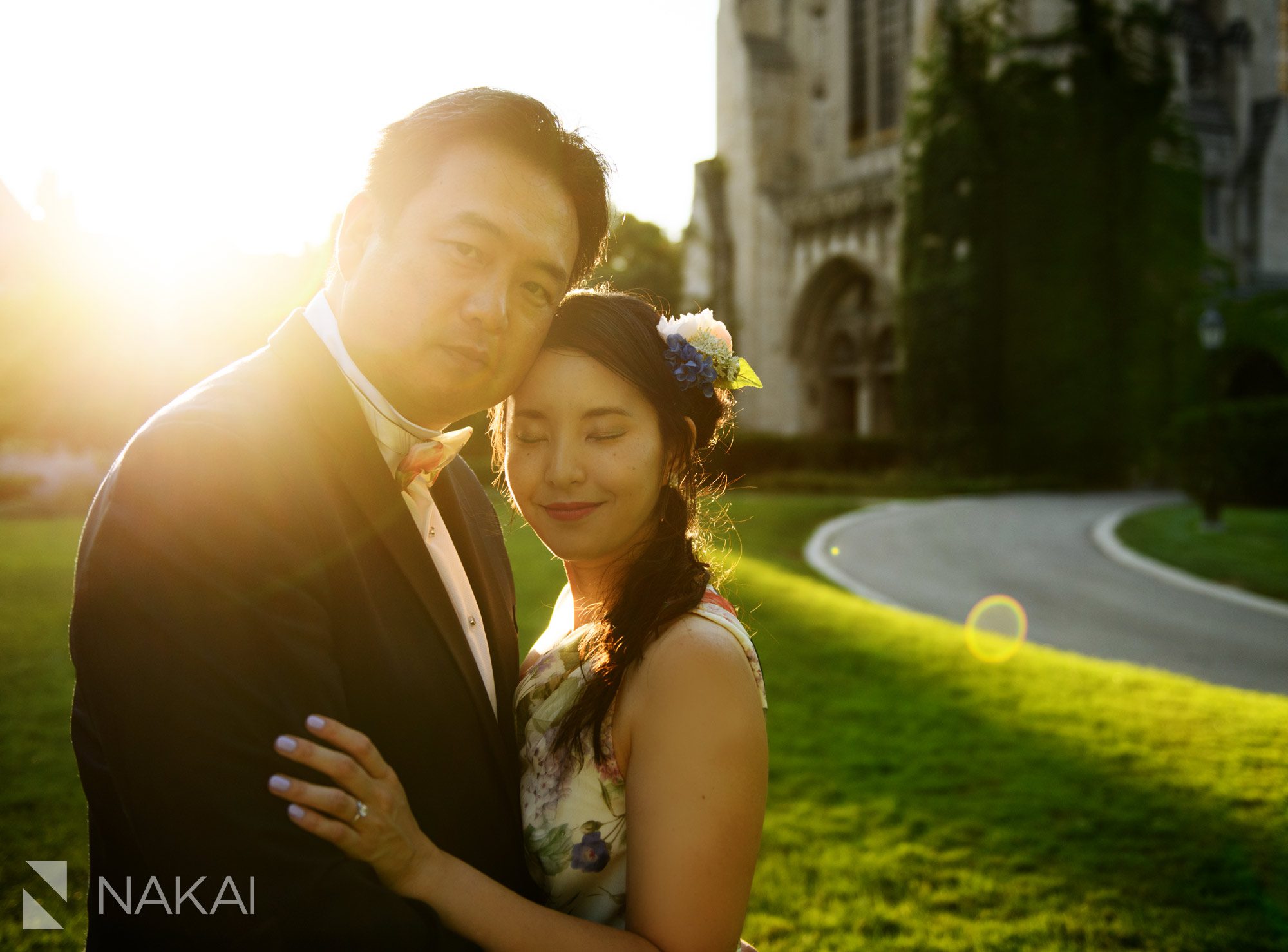 university of Chicago engagement photos