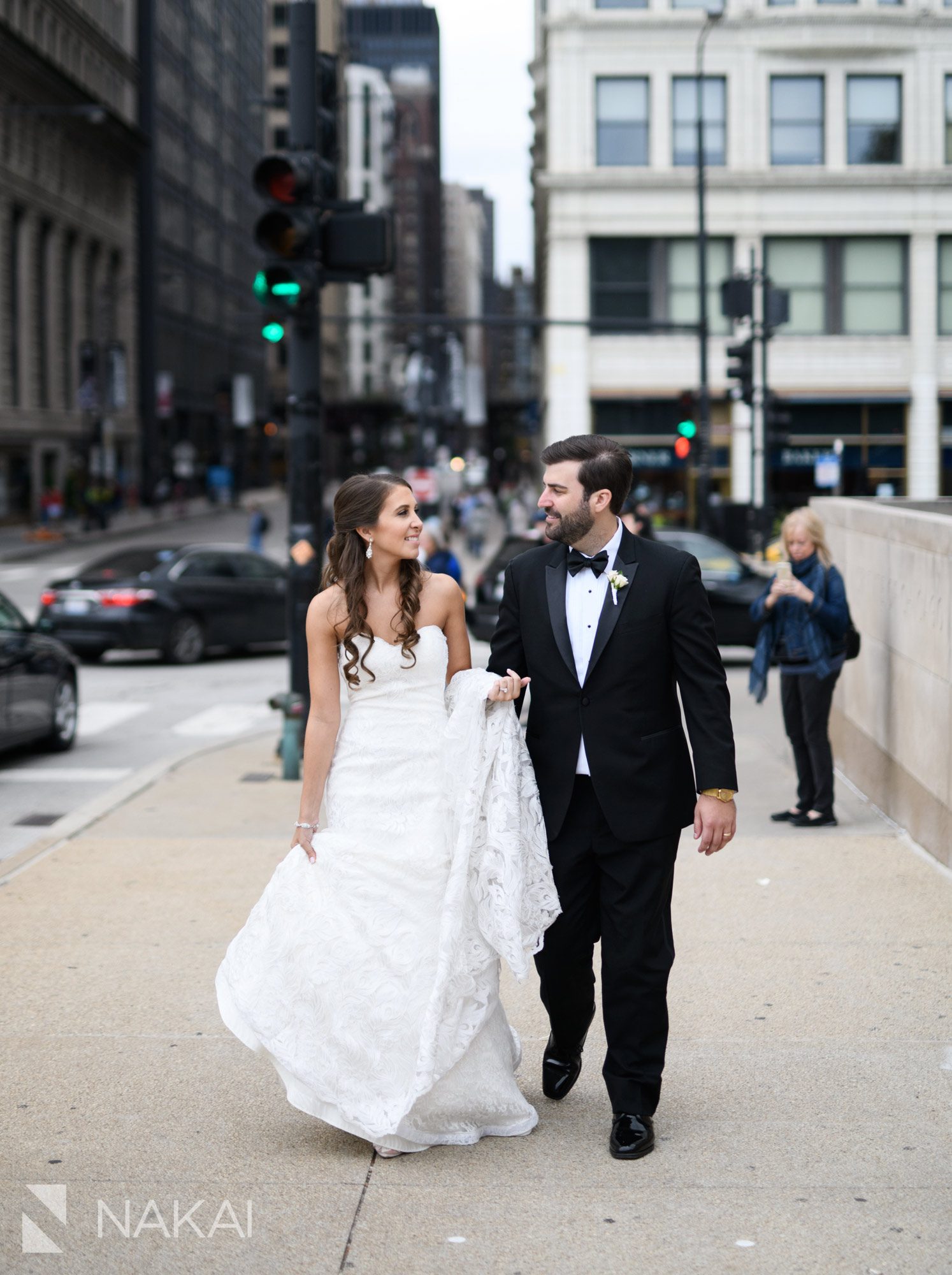 art institute wedding photography Chicago bride groom