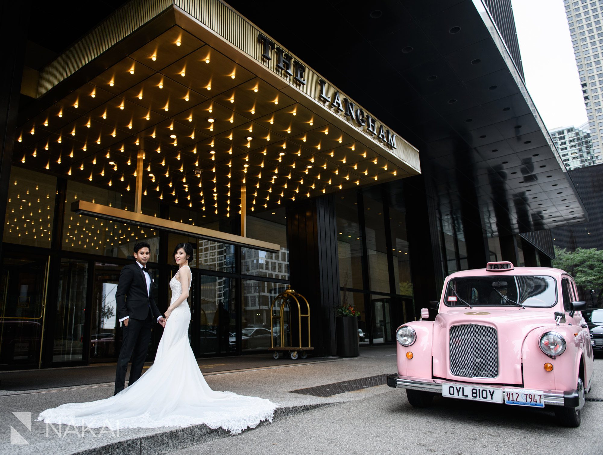 langham Chicago wedding photography luxury bride groom