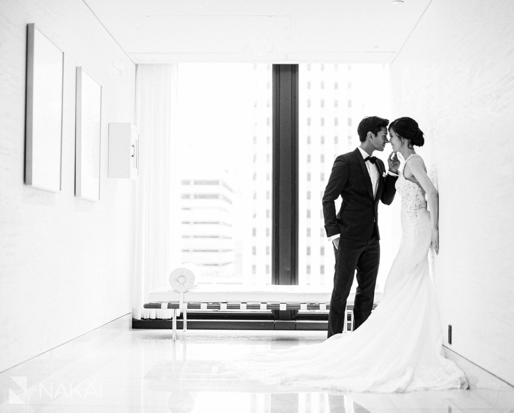 langham Chicago wedding photography bride groom