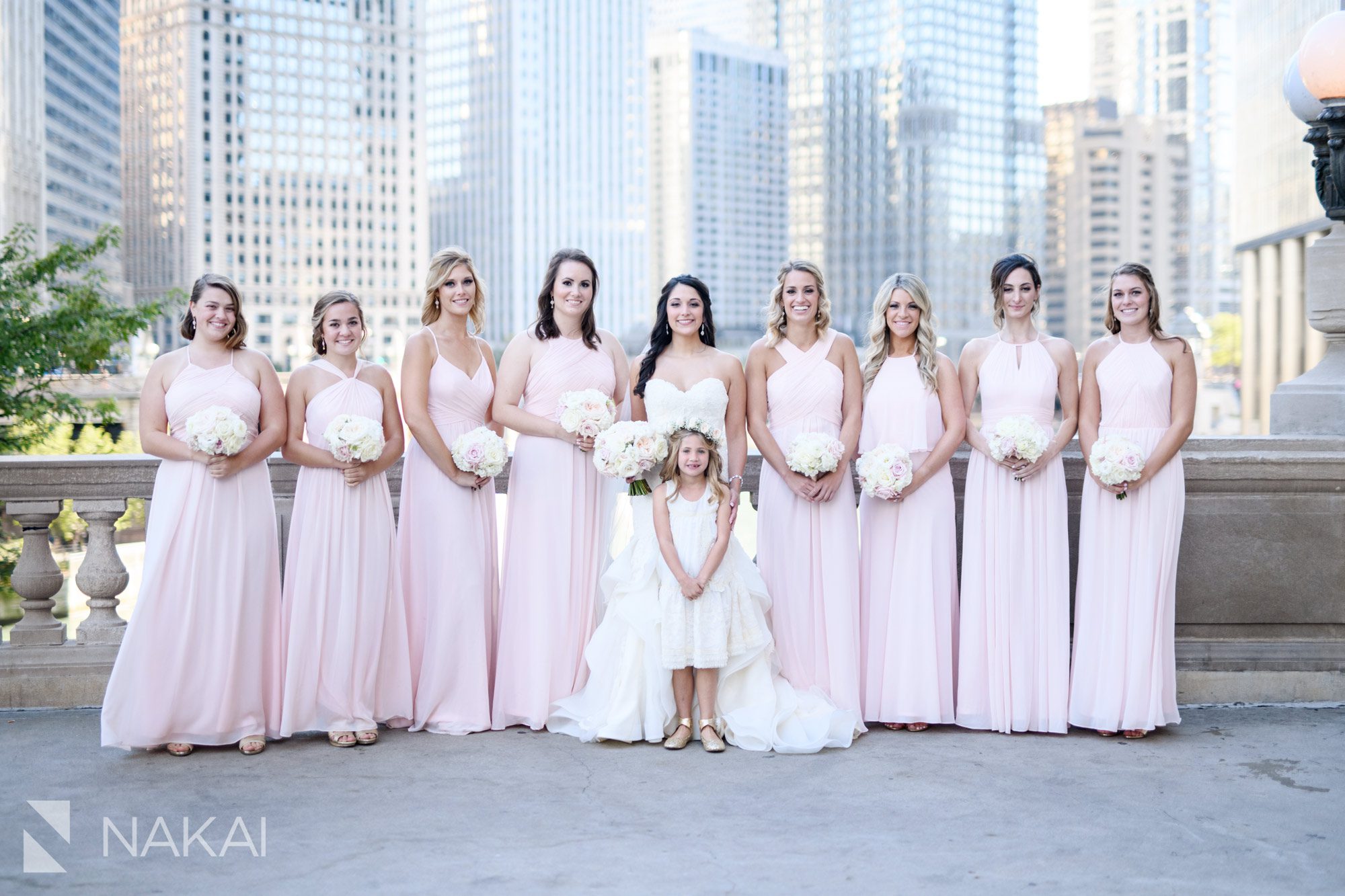 Chicago wedding photography best Wrigley building