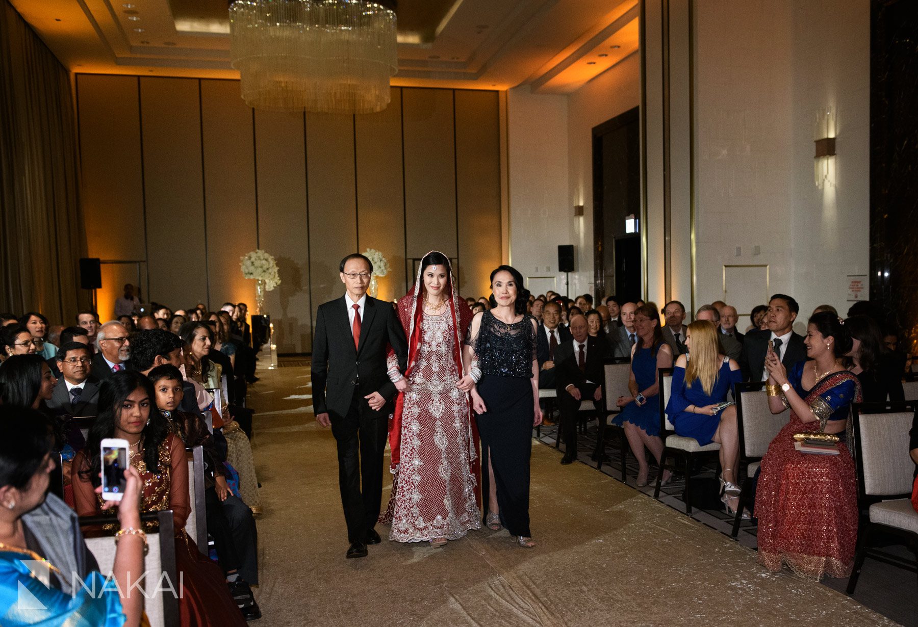 chicago Langham asian wedding ceremony photos