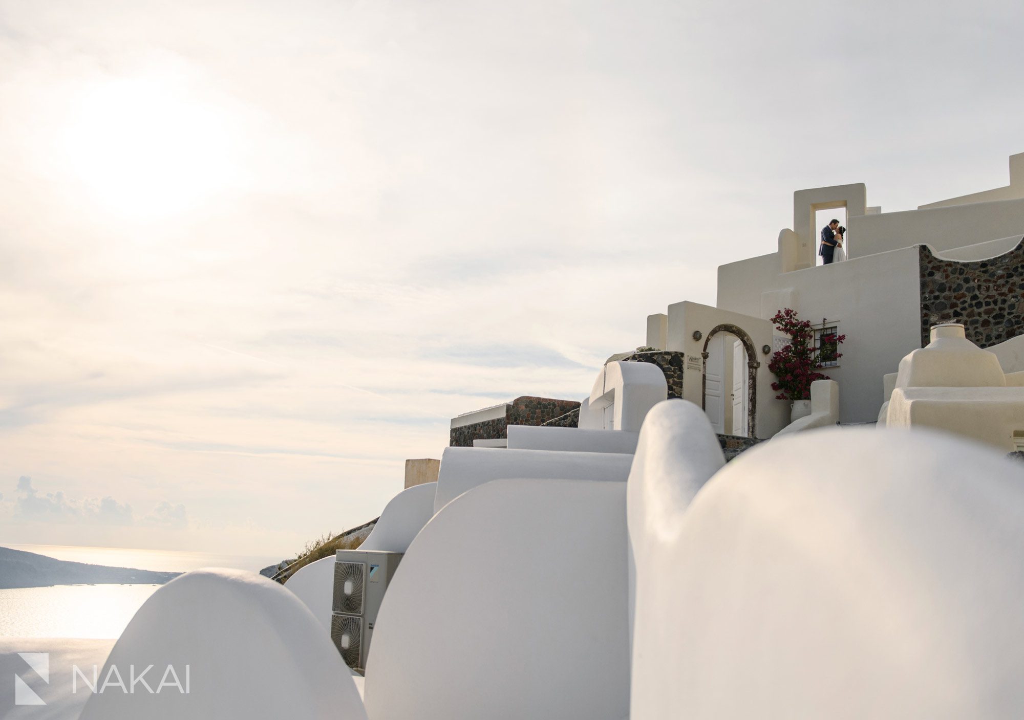 Santorini destination wedding photos oia Greece bride groom