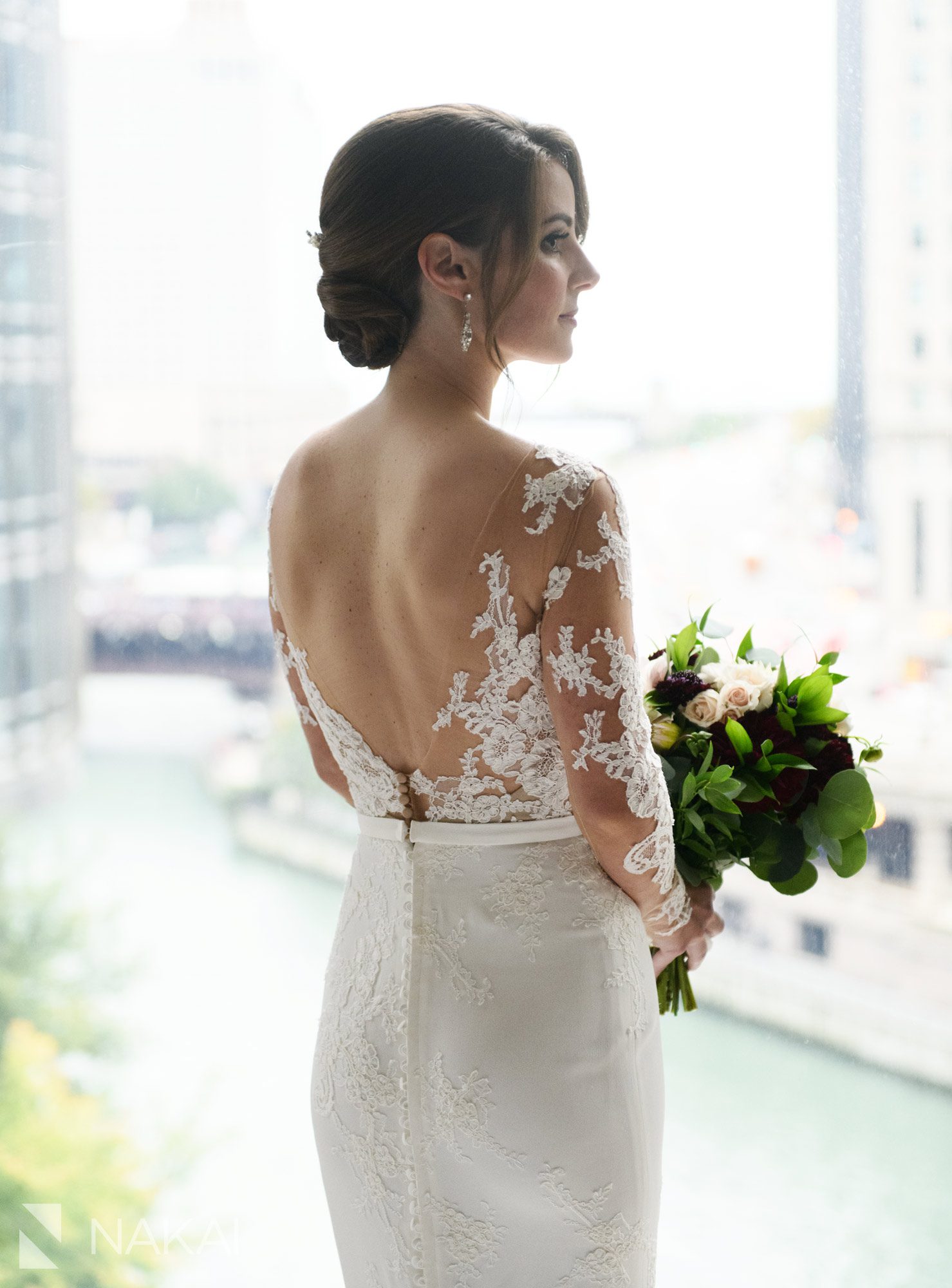 best Chicago wedding photographers Langham bride getting ready