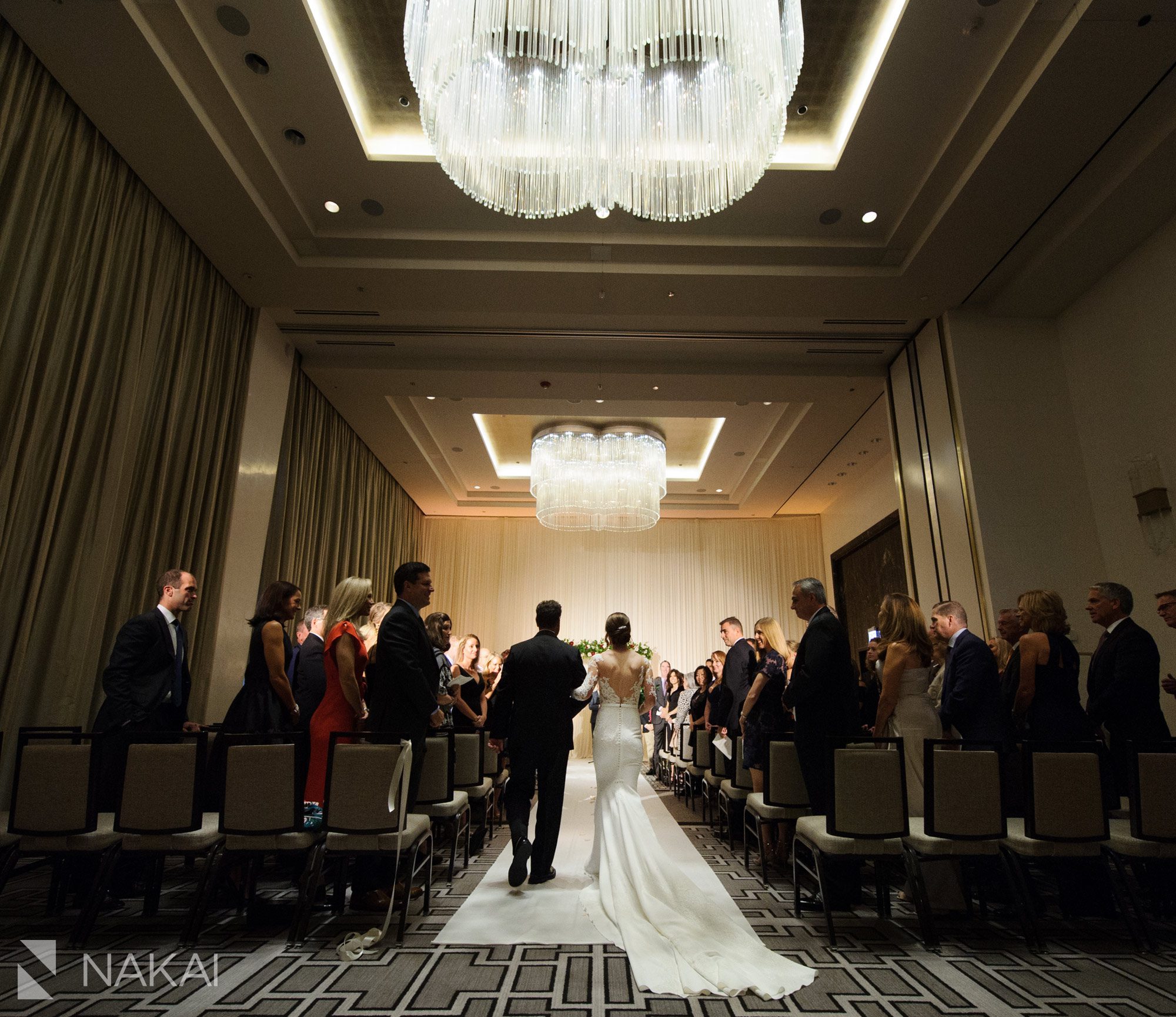 best langham chicago wedding ceremony photographers