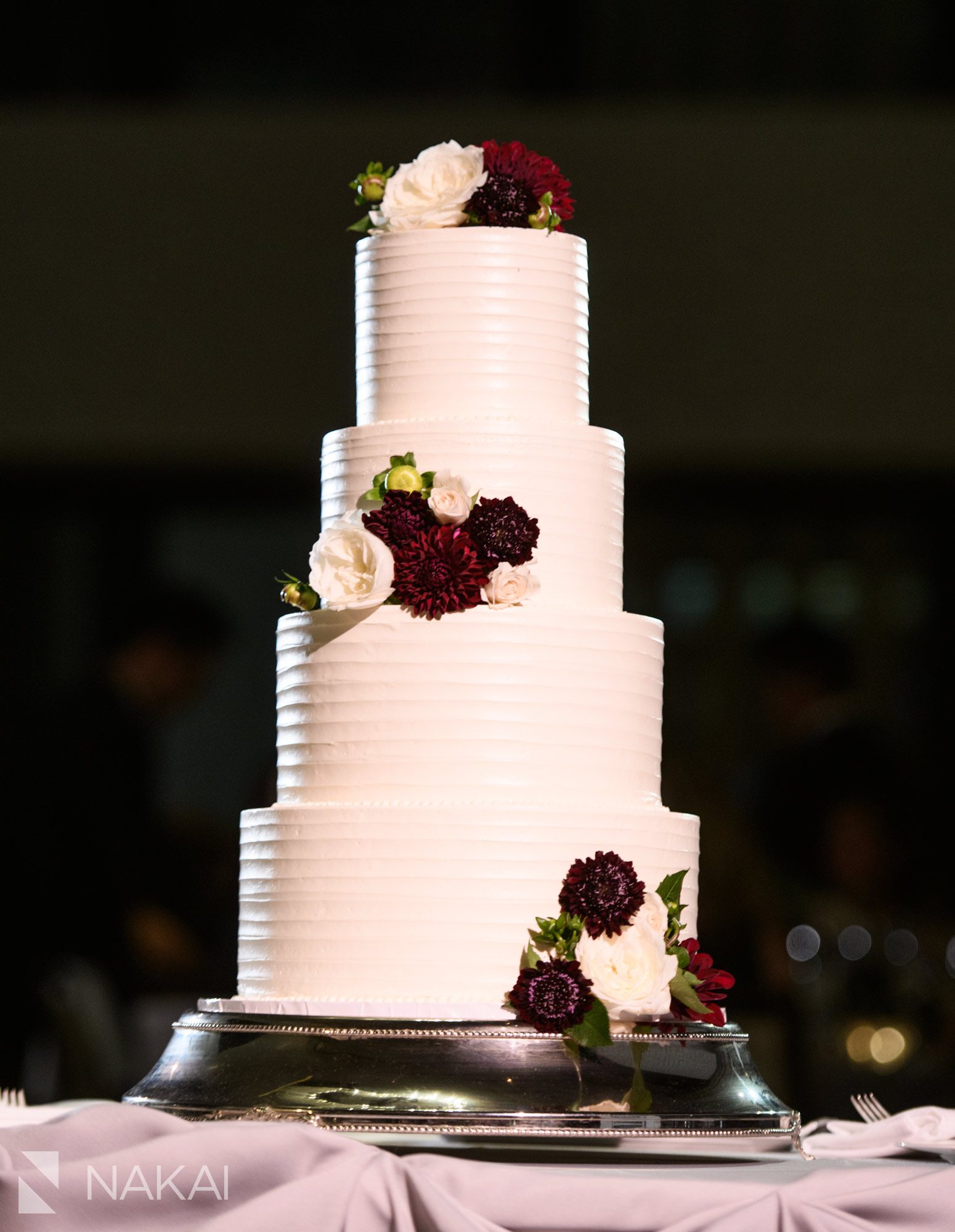 best Chicago langham wedding reception photographers details cake