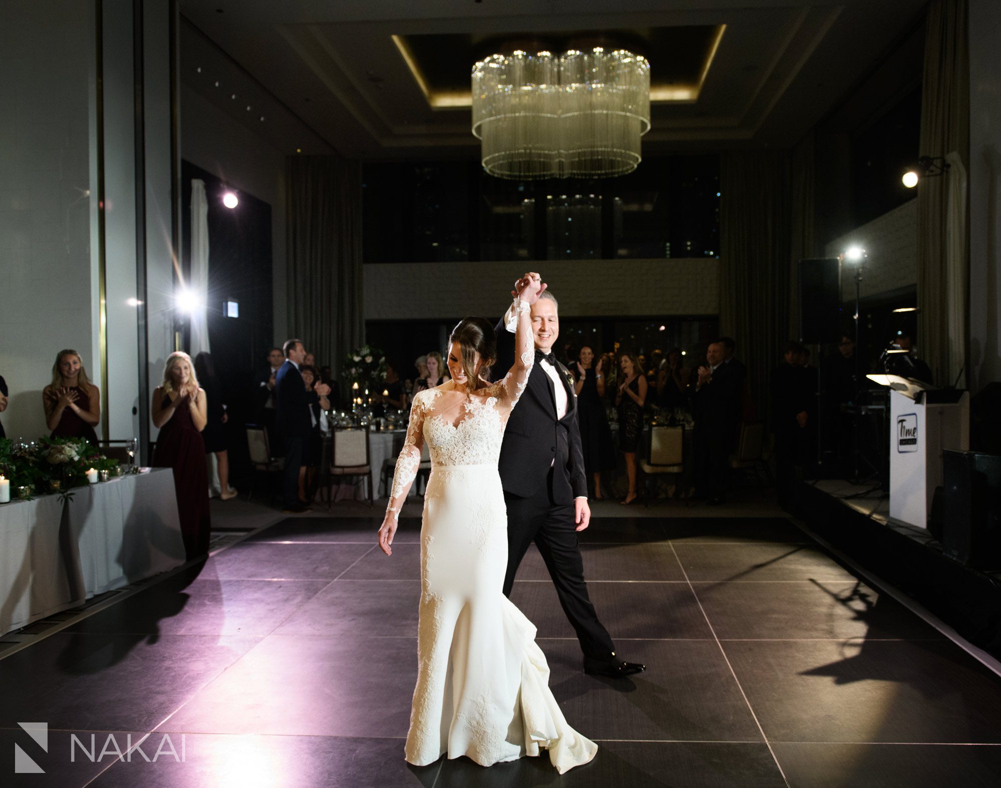best Chicago langham wedding reception pictures first dance