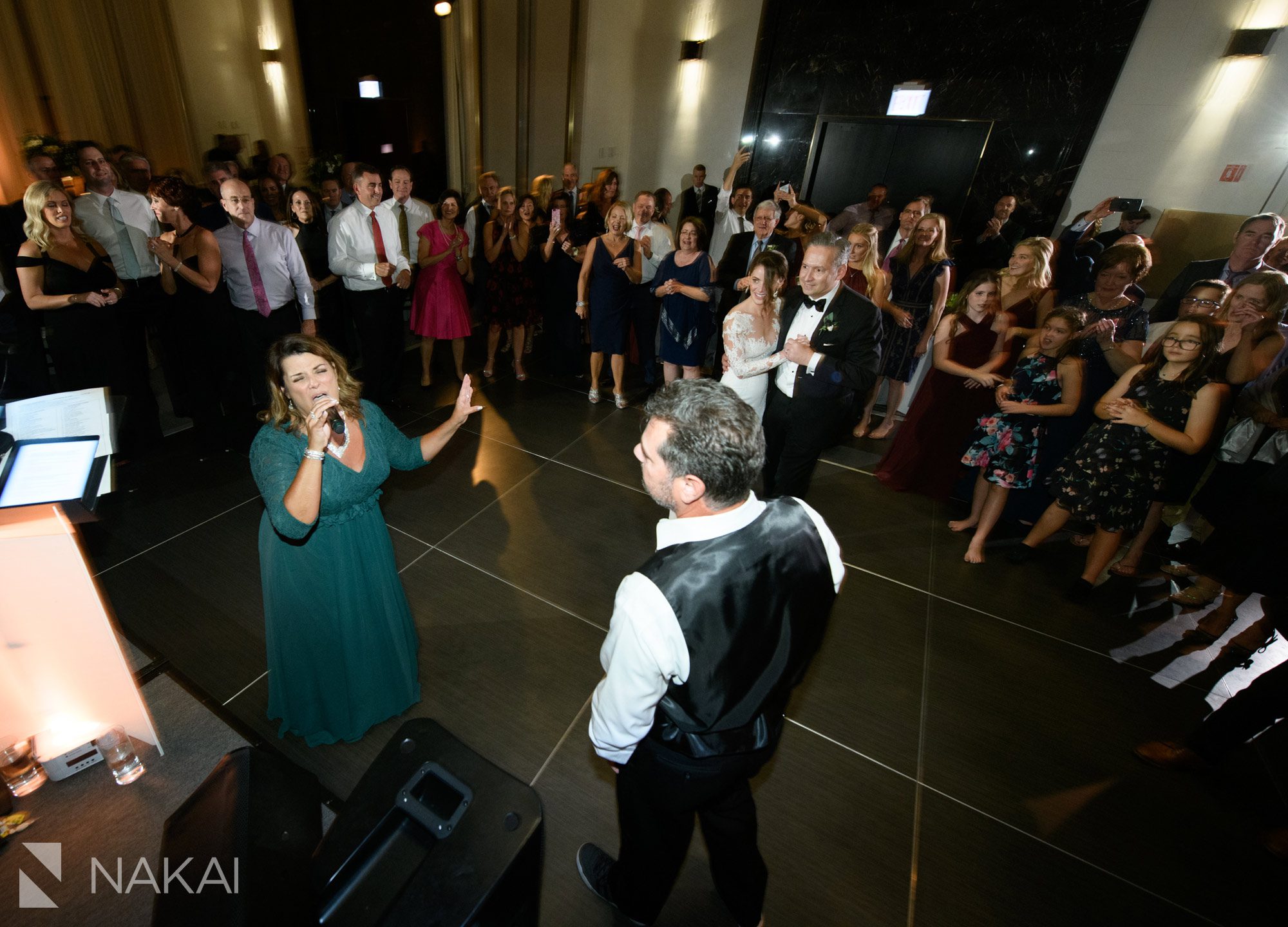 best Chicago langham wedding reception photography dancing