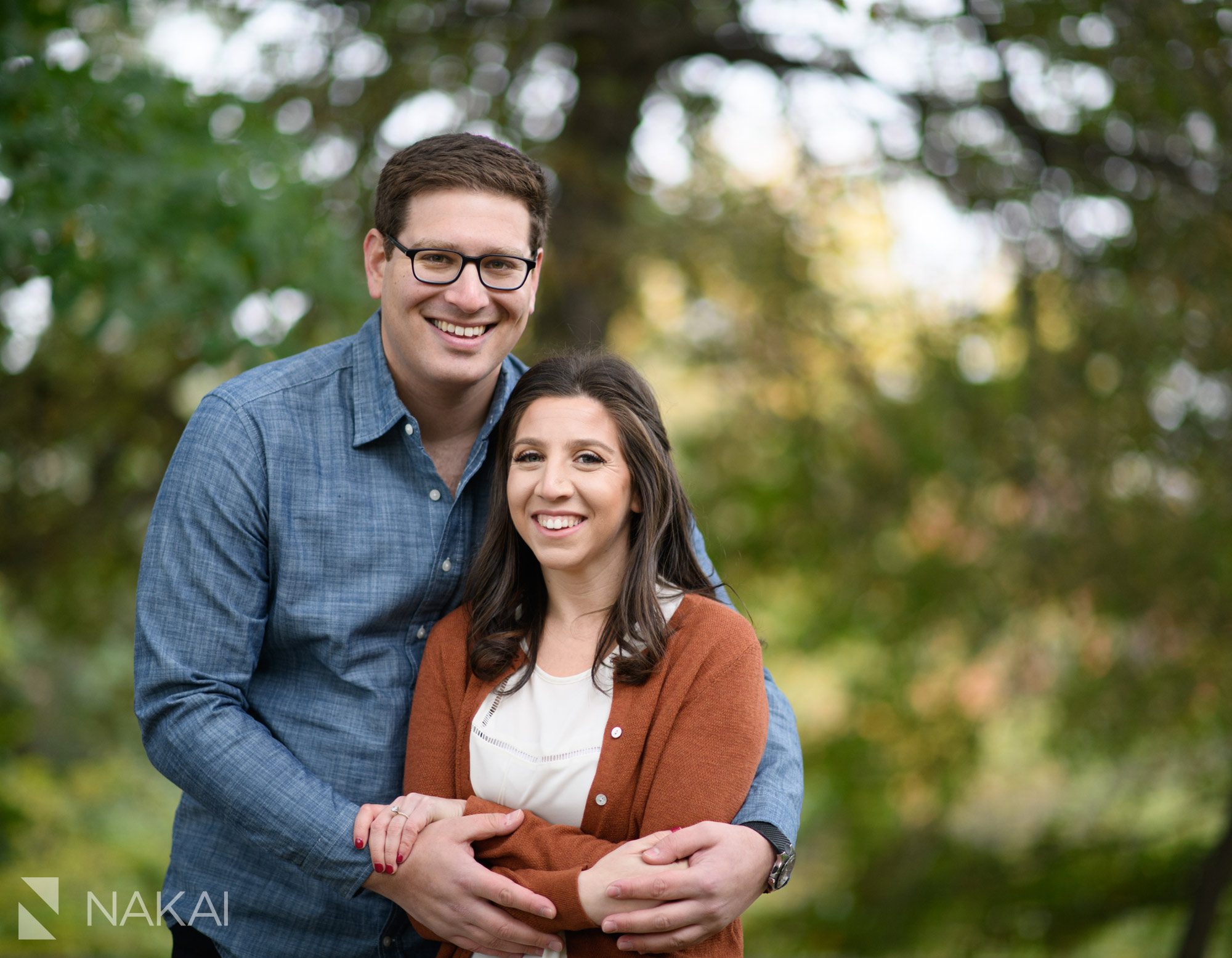 chicago Lincoln park engagement photo