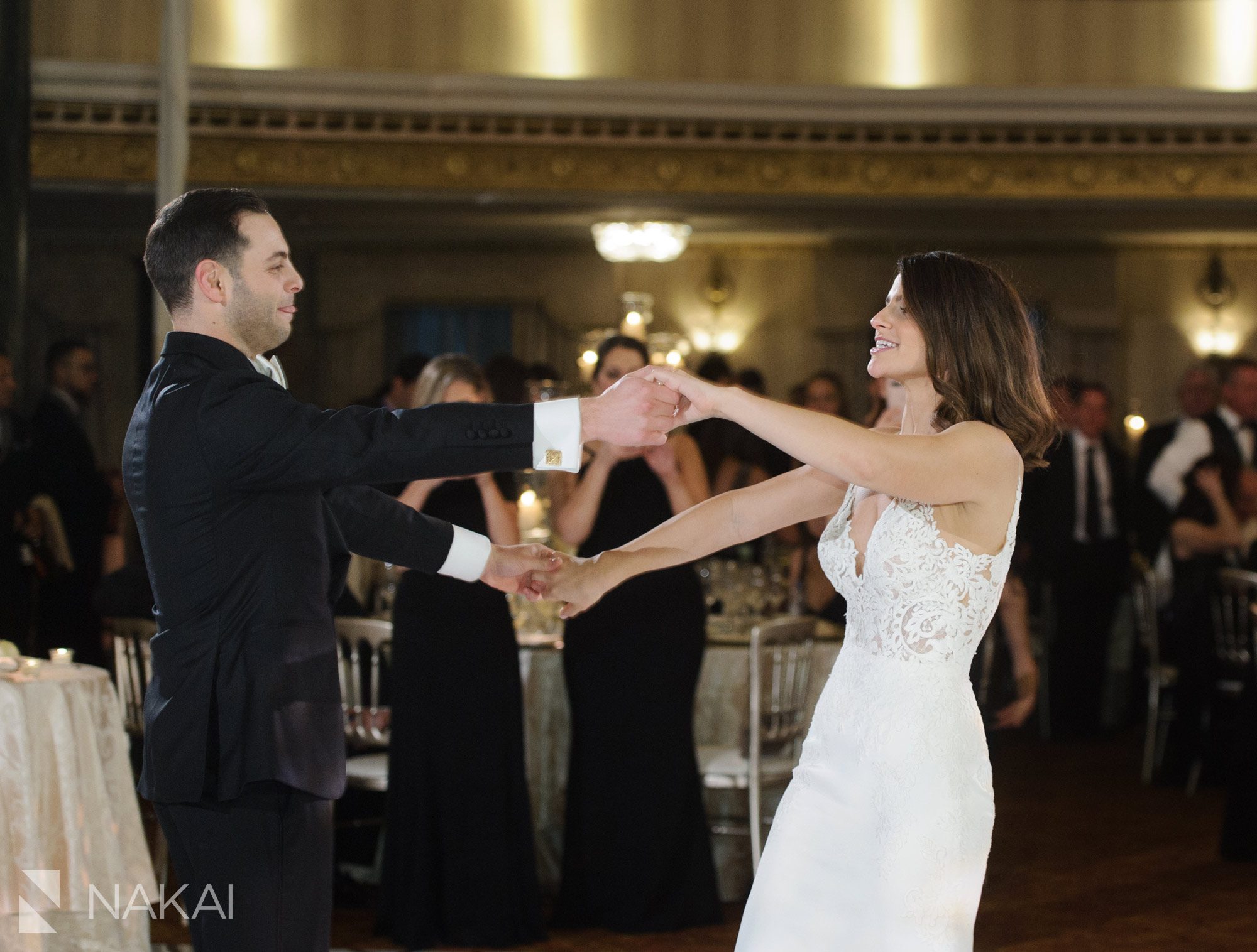 intercontinental magnificent mile reception wedding pictures grand ballroom