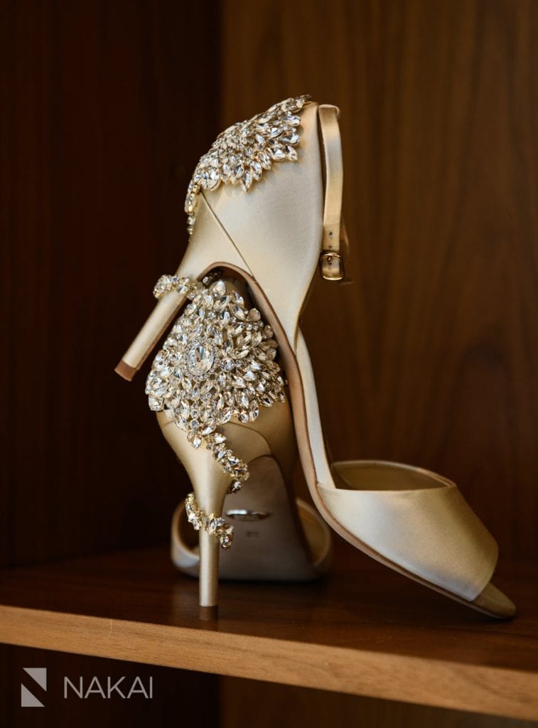 best Chicago luxury wedding photos shoes