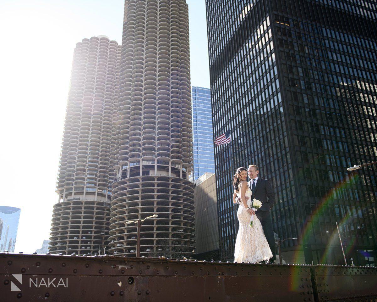 chicago riverwalk wedding pictures
